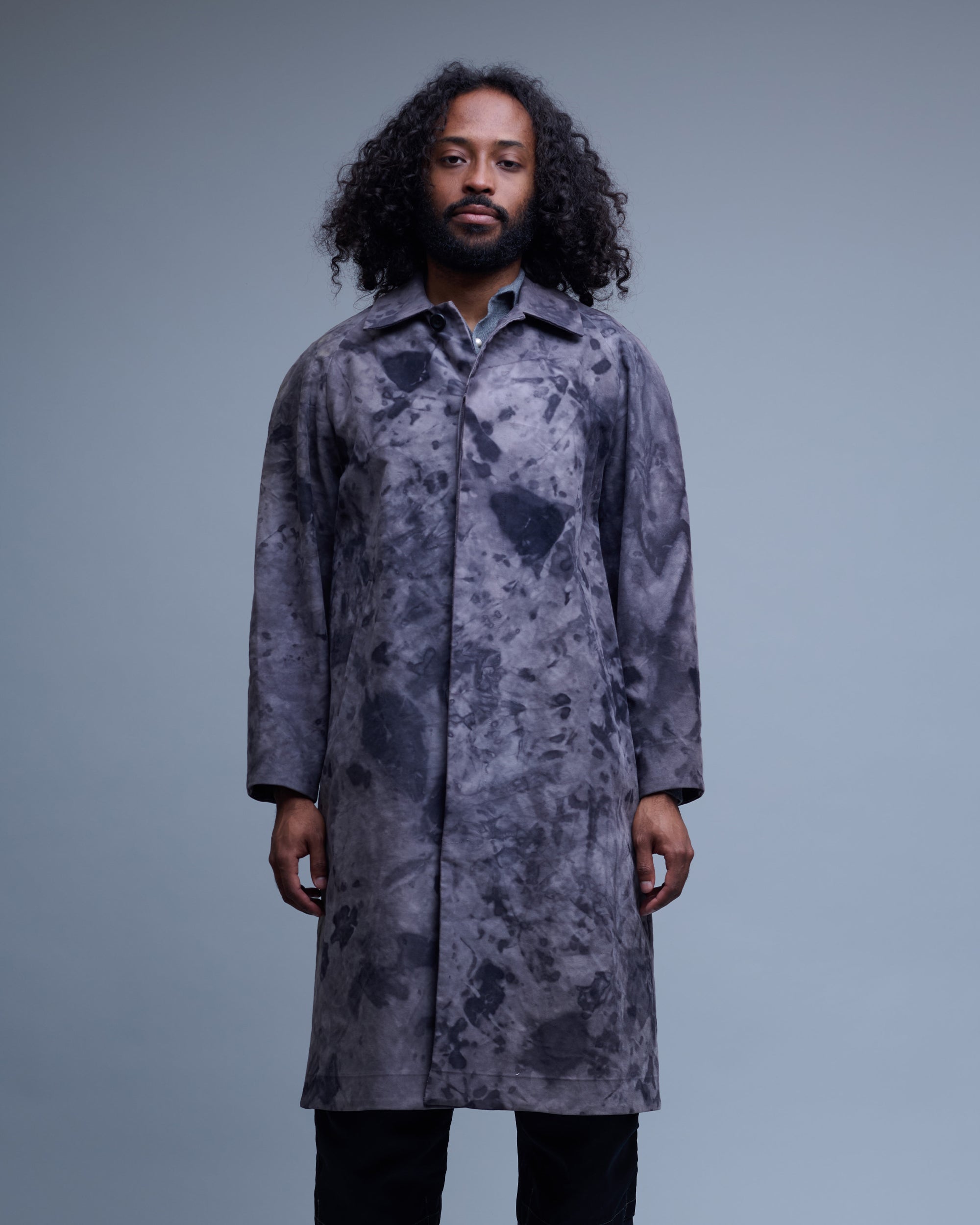 Car Natural Hand Dyed Canvas Coat