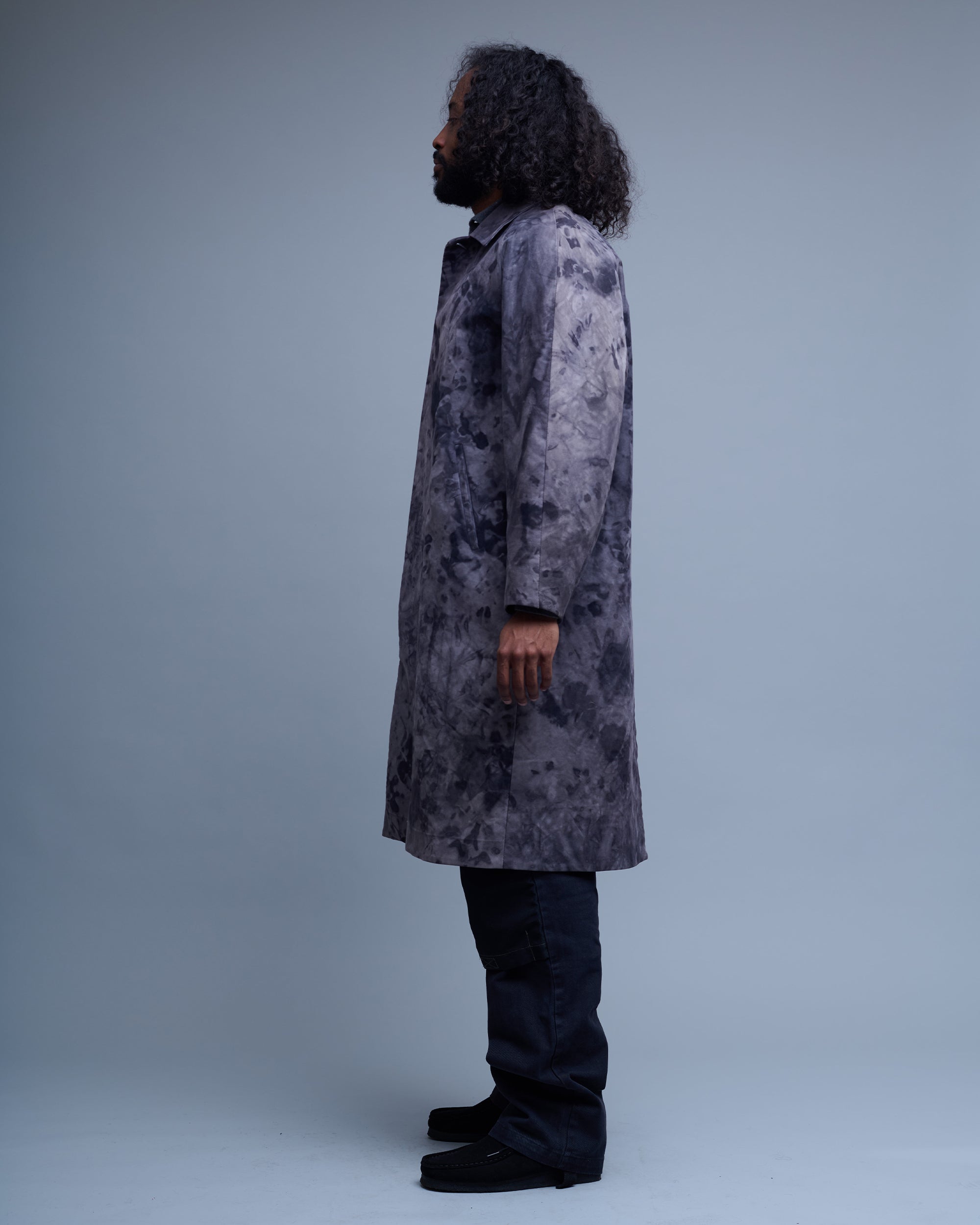 Car Natural Hand Dyed Canvas Coat