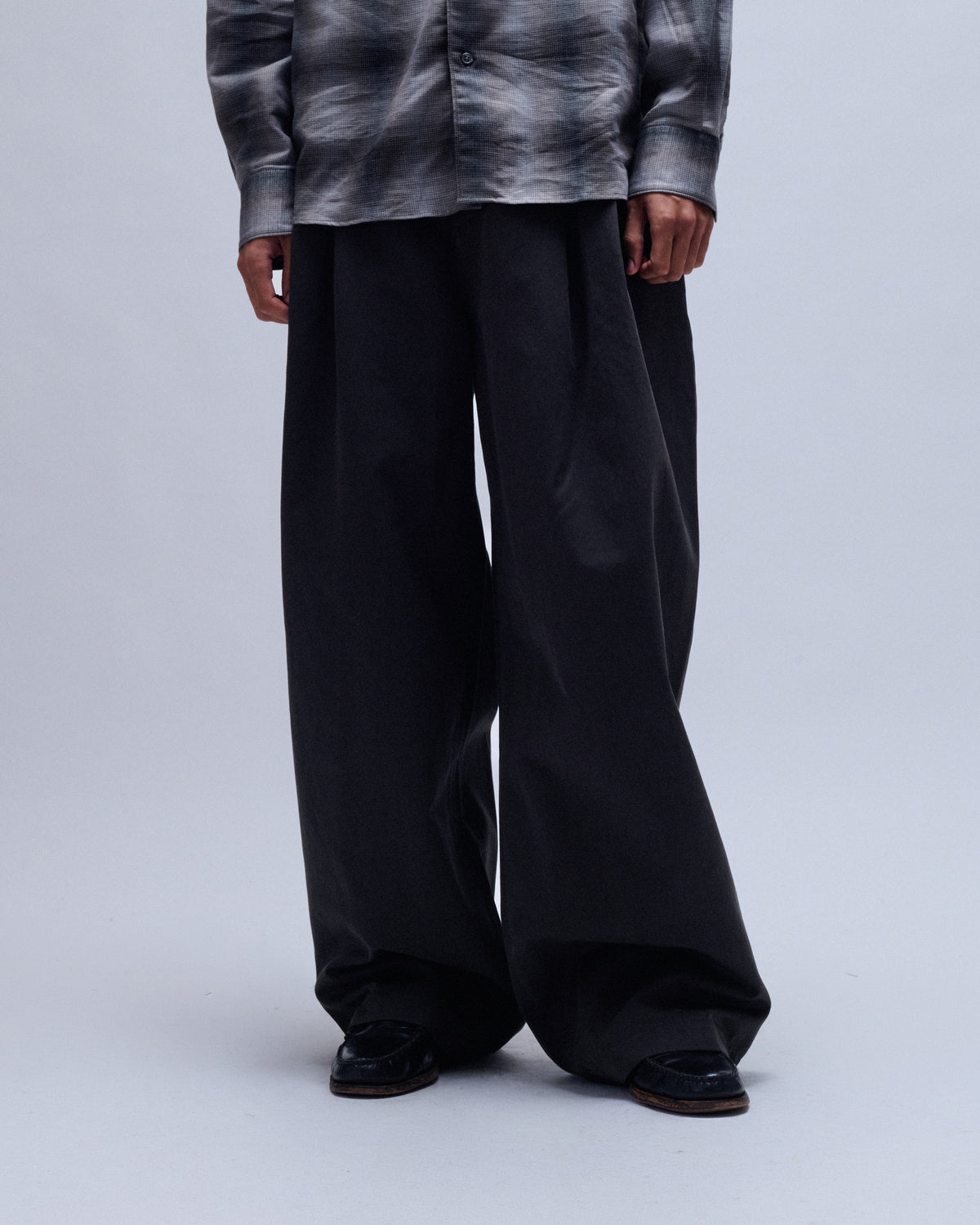 Cinched Side Heavy Chino Pants