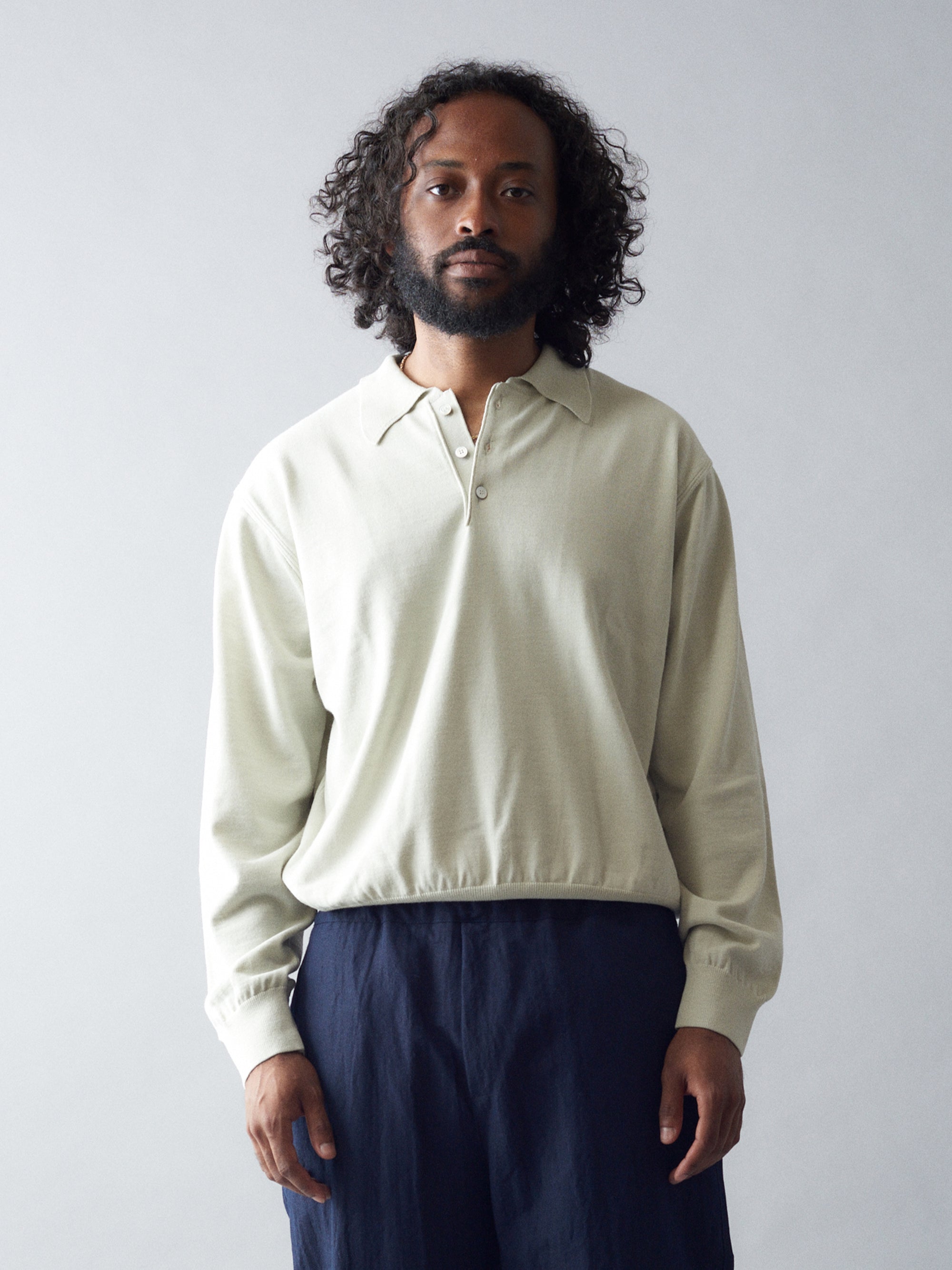 Merino Wool Collared Sweater