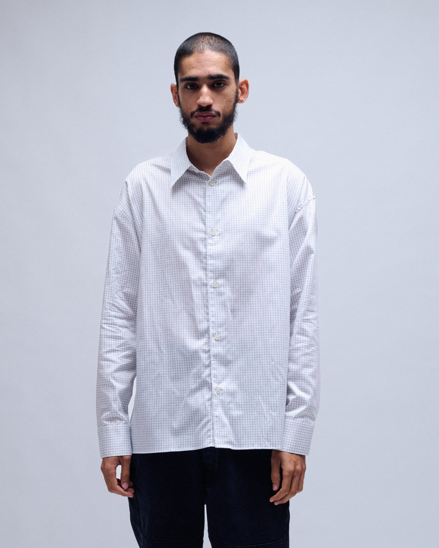 Egeo Sleepy Checked Cotton Shirt