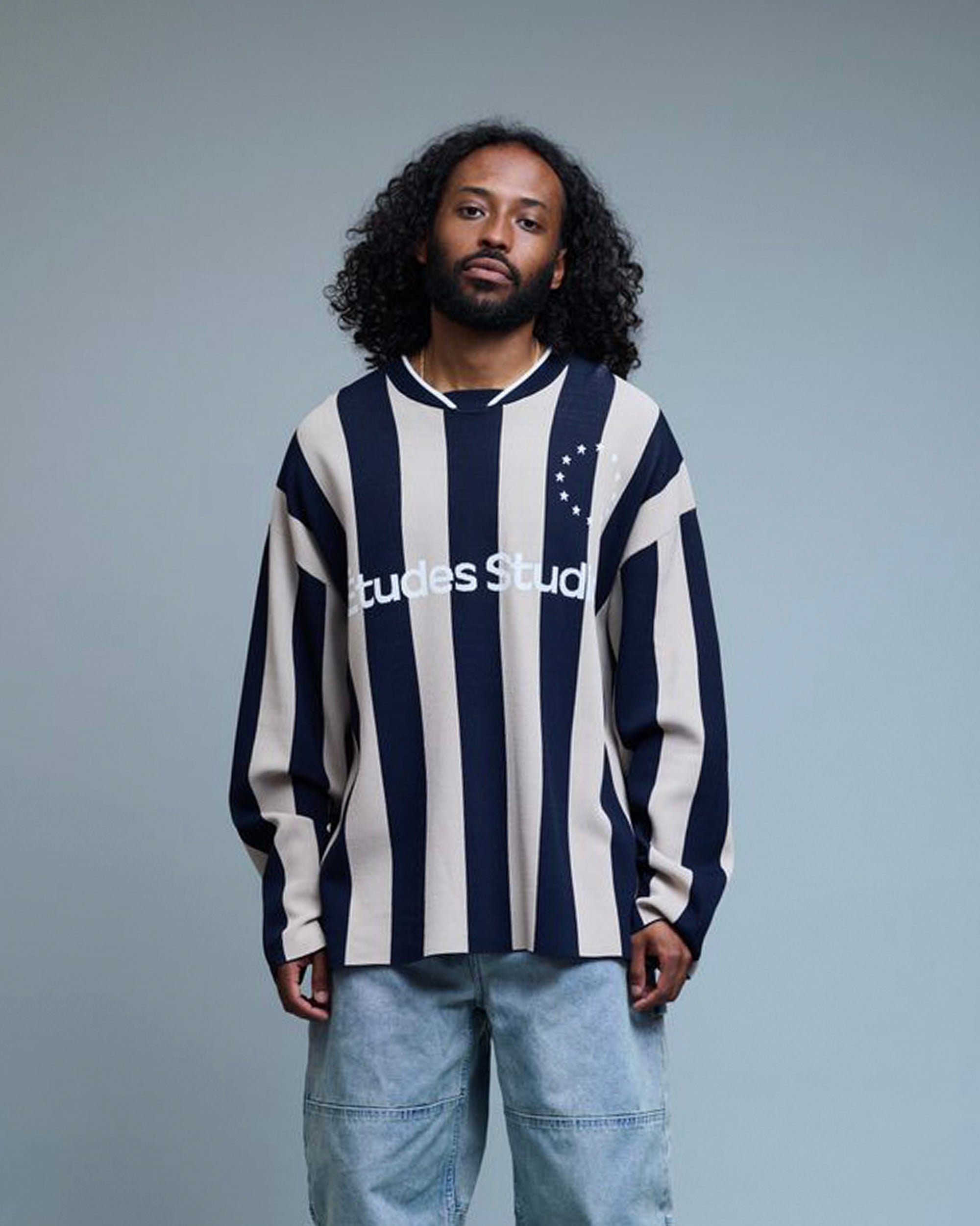 Soccer Striped Sweater