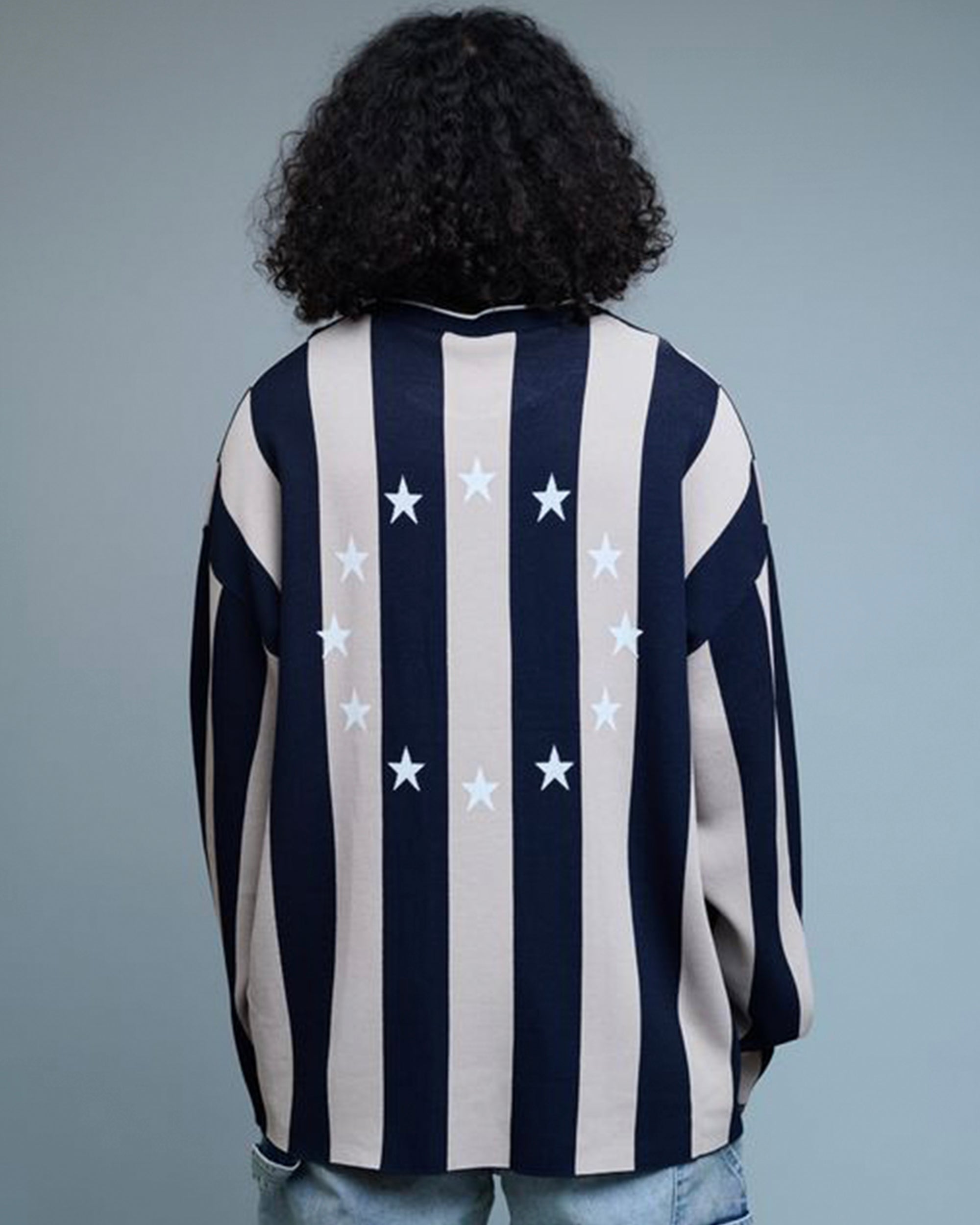 Soccer Striped Sweater