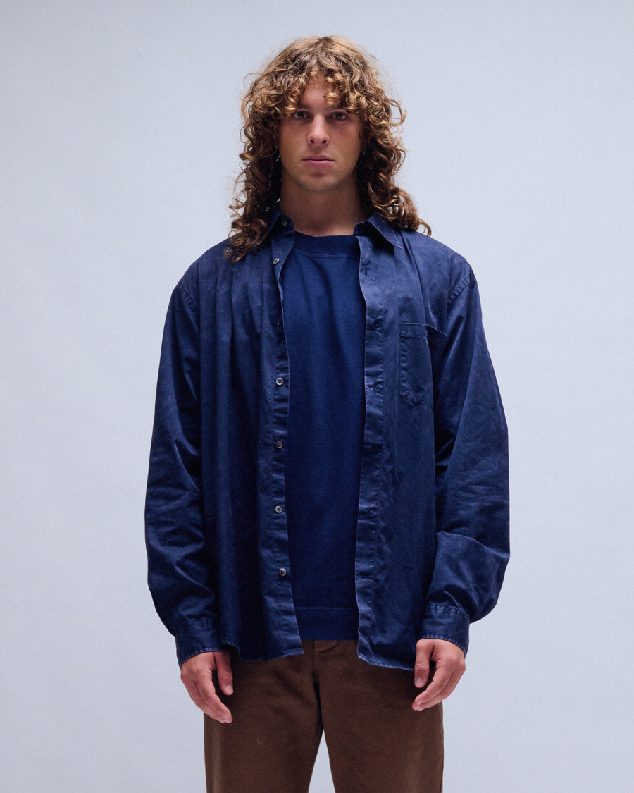 Fade State Washed Cotton Shirt