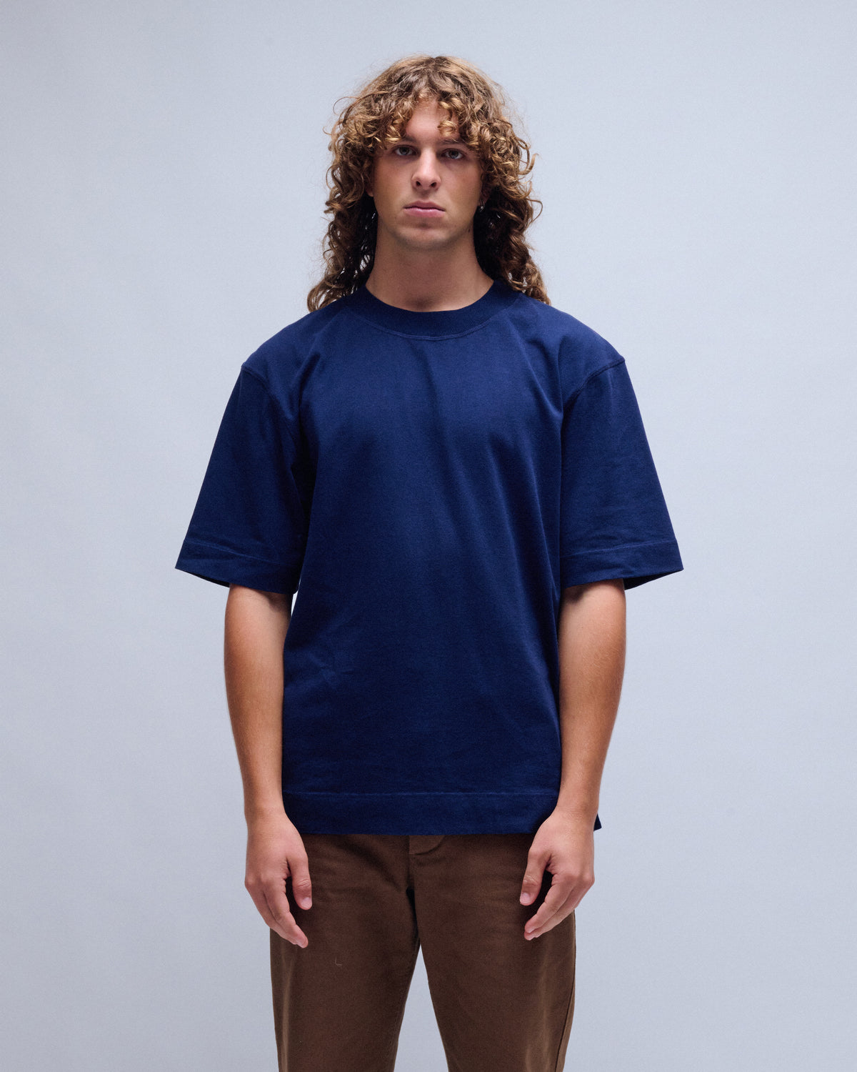 Flatlock Crew Matte Jersey T-Shirt