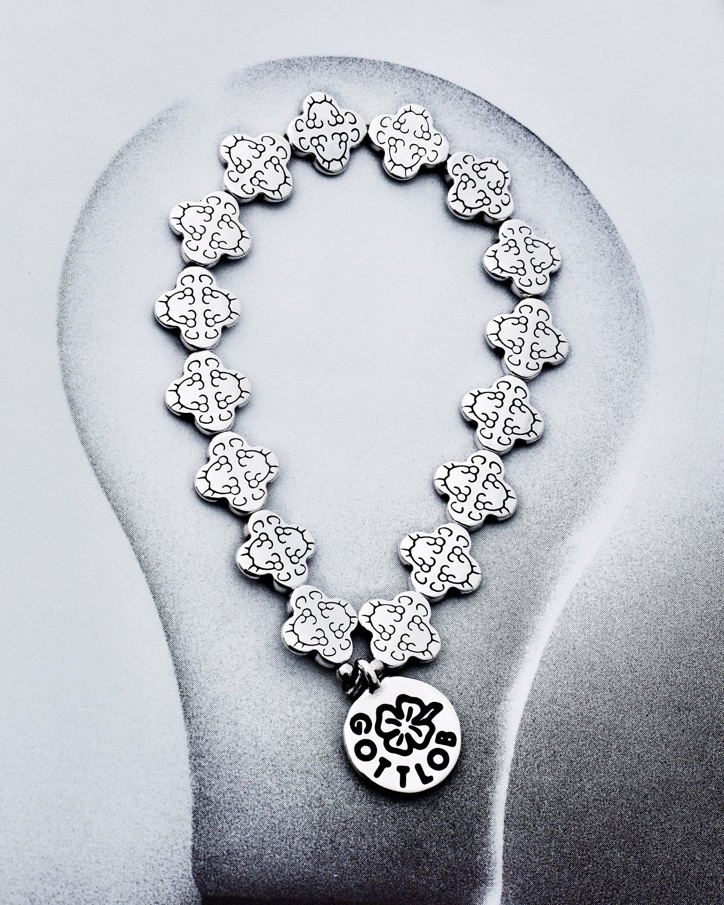 Edition 1.1 Silver Bracelet 999 Silver Coated Beads