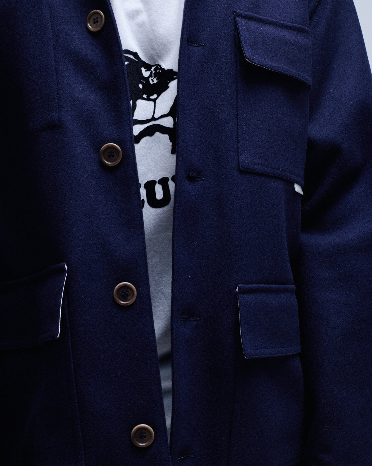 Titanus Wool Cloth Chore Jacket