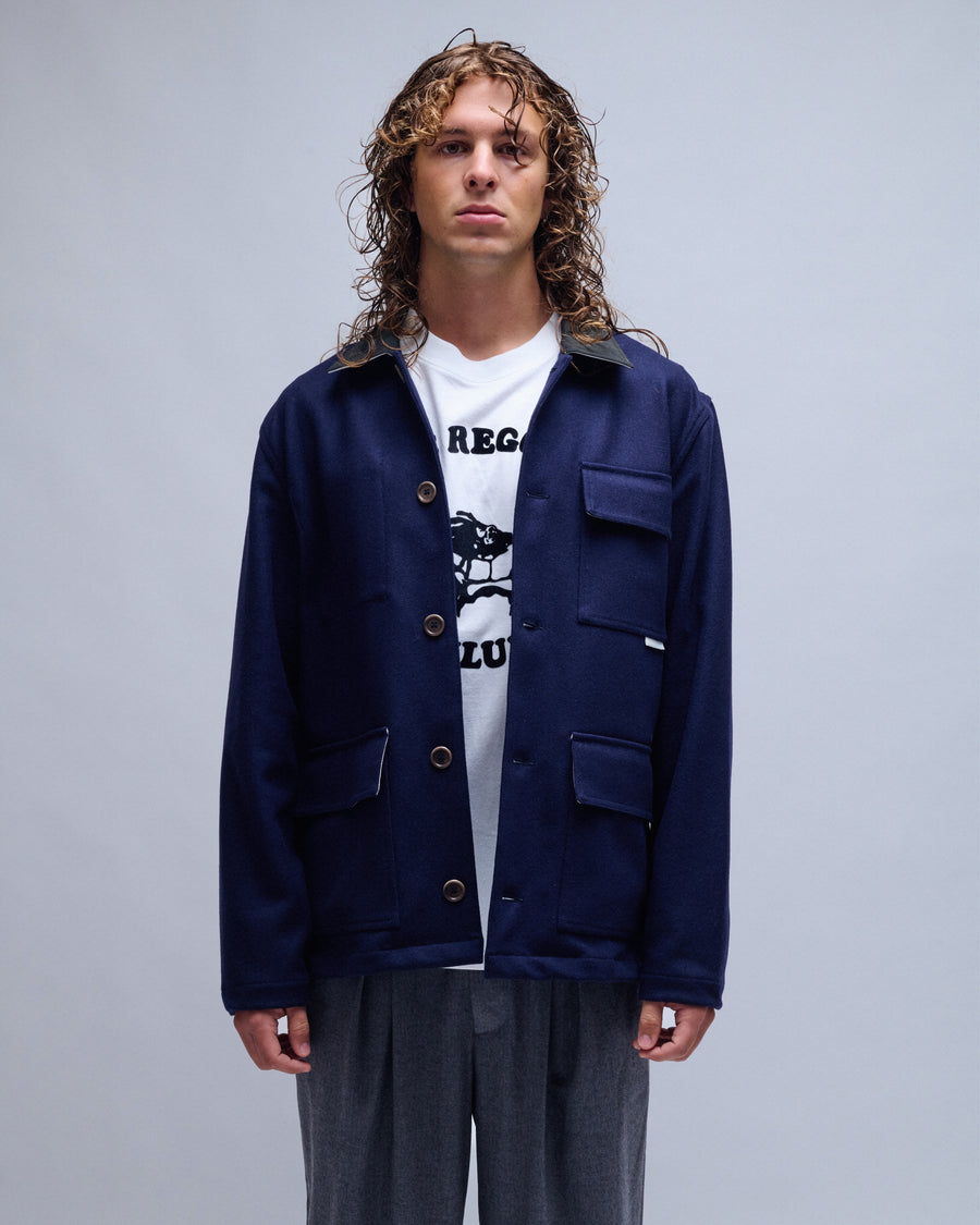 Titanus Wool Cloth Chore Jacket