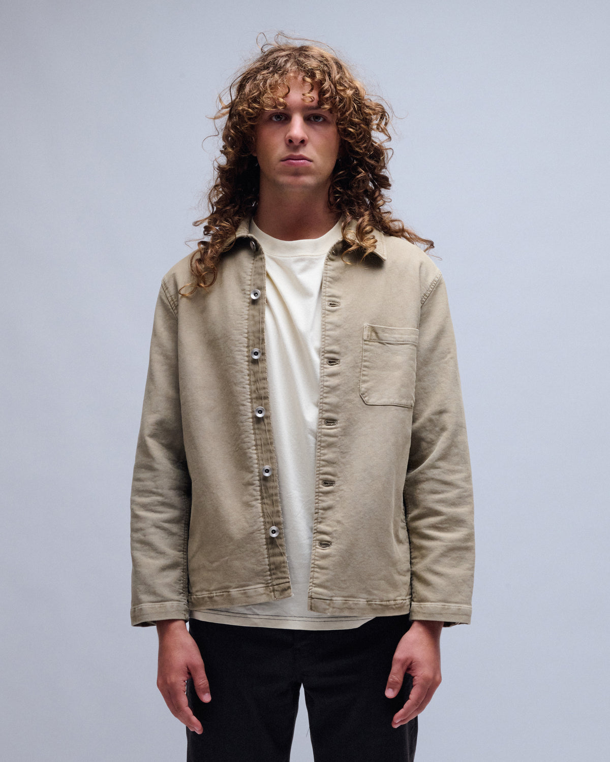 Garment Dyed Rumberjack Cotton Shirt
