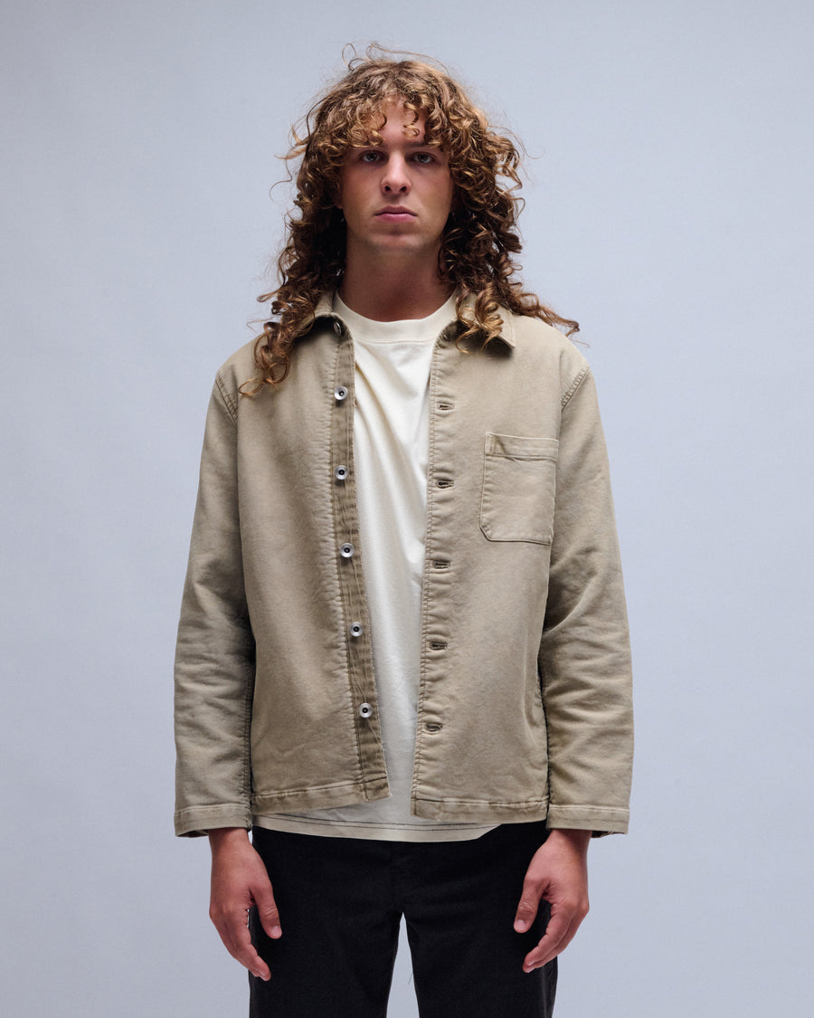 Garment Dyed Rumberjack Cotton Shirt