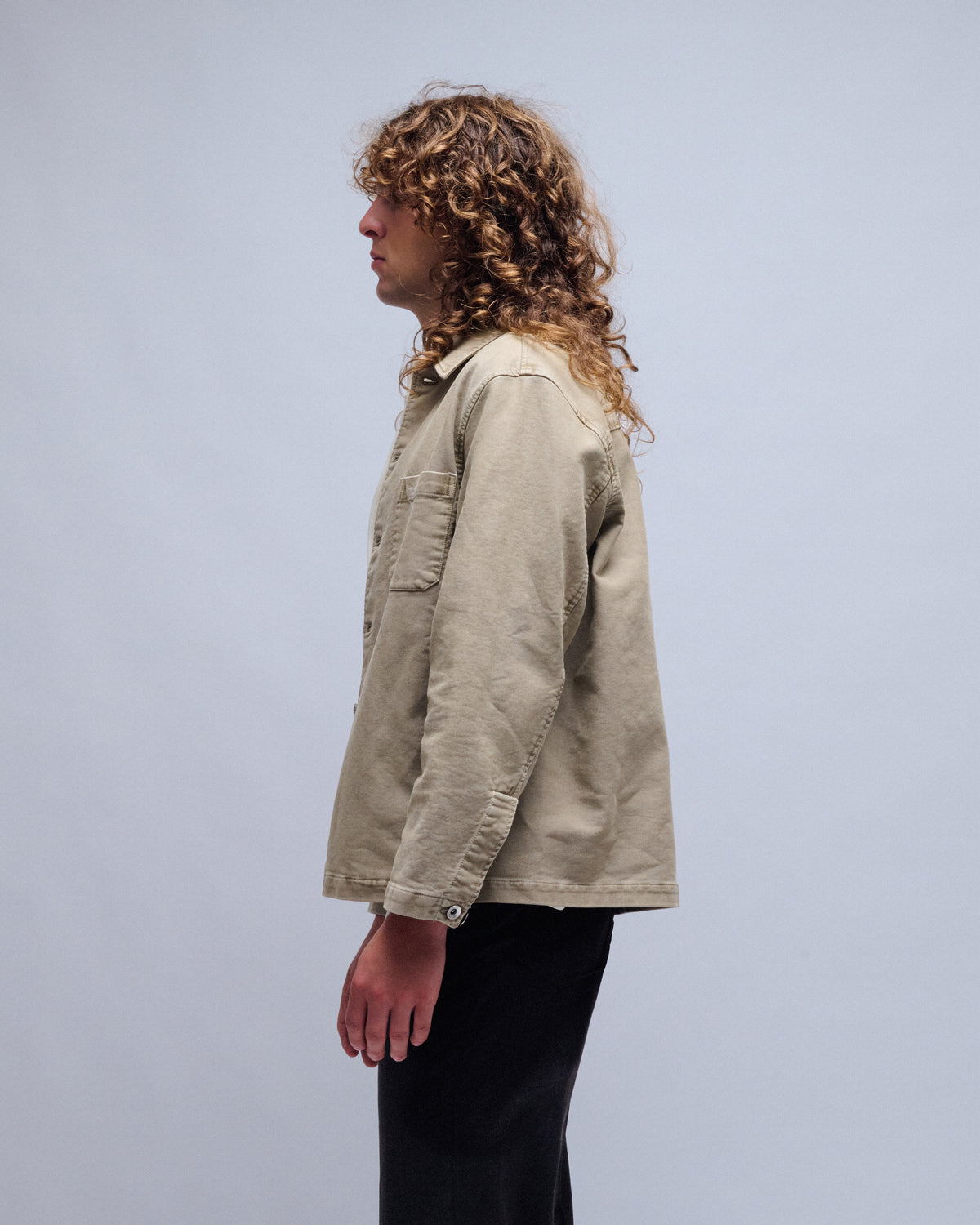Garment Dyed Rumberjack Cotton Shirt