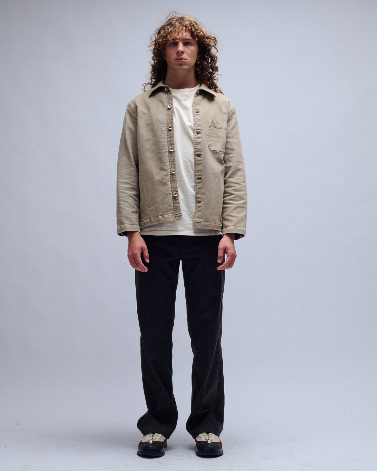 Garment Dyed Rumberjack Cotton Shirt