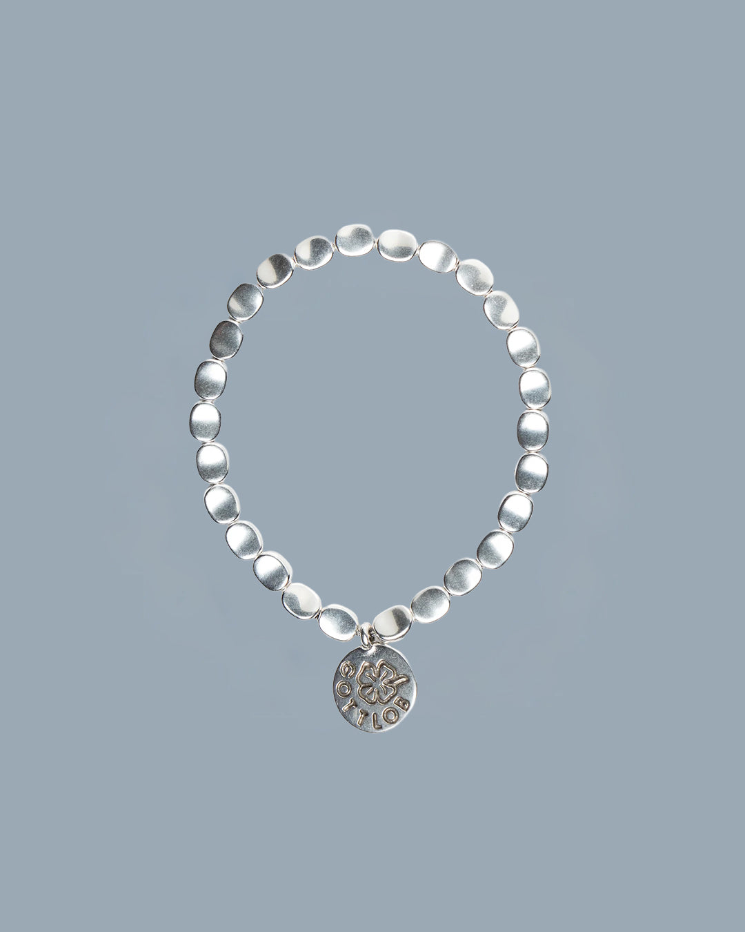 Edition 5.1 999 Silver Coated Oval Uneven Beads