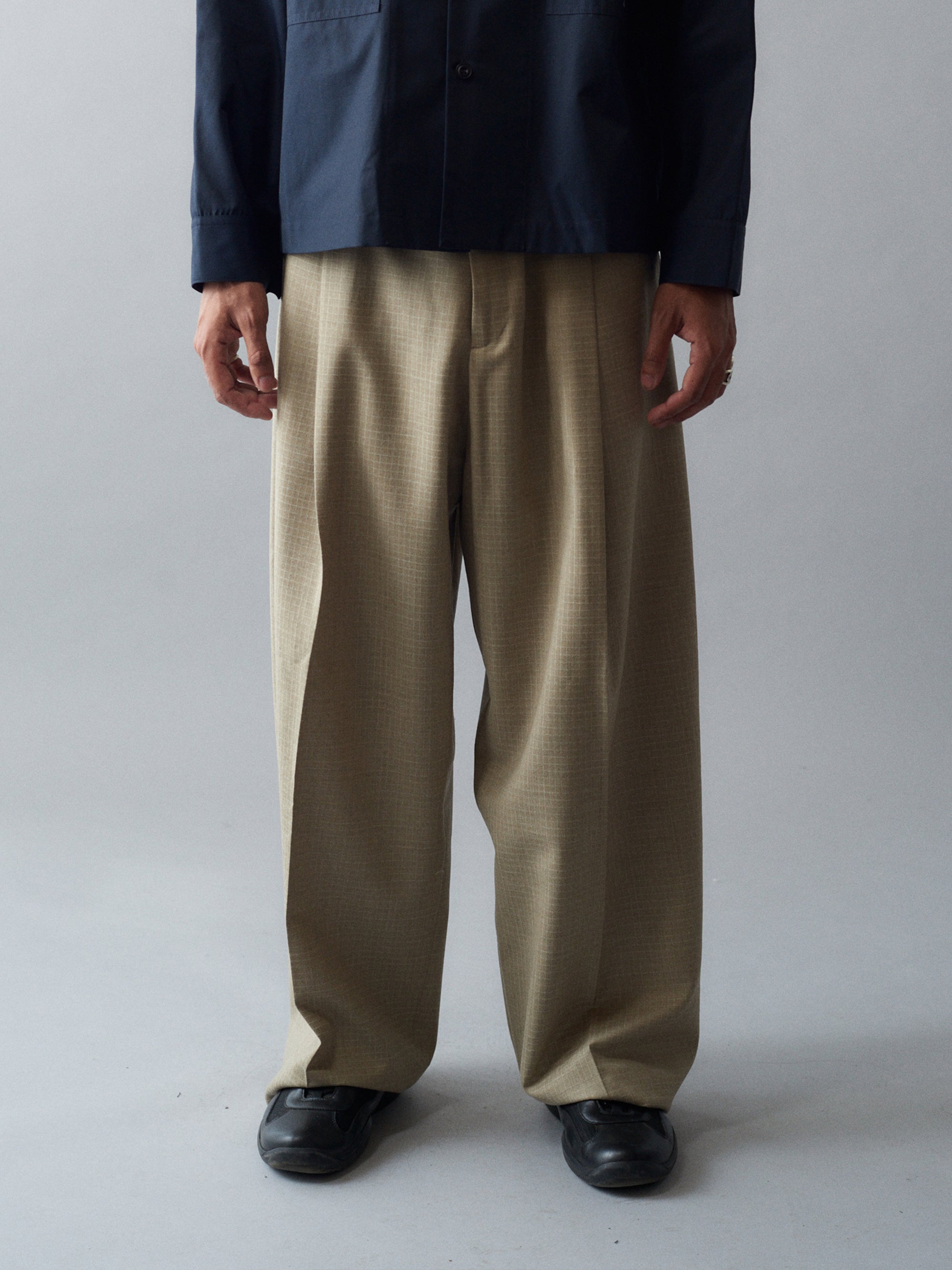 Ripstop Wool Trousers