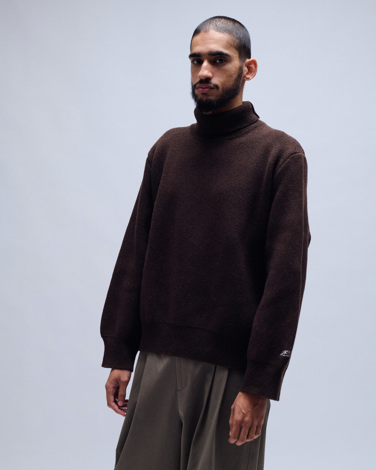 Turtleneck Wool Sweater