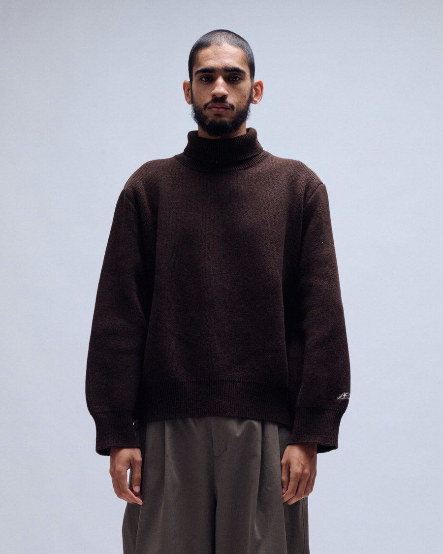 Turtleneck Wool Sweater