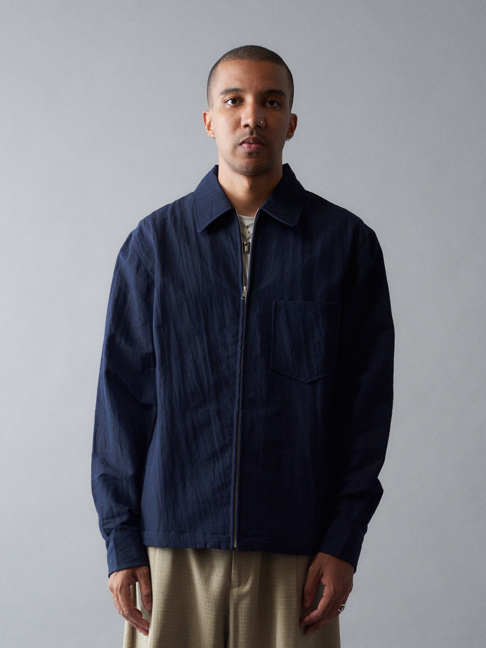 Wool Nylon Overshirt