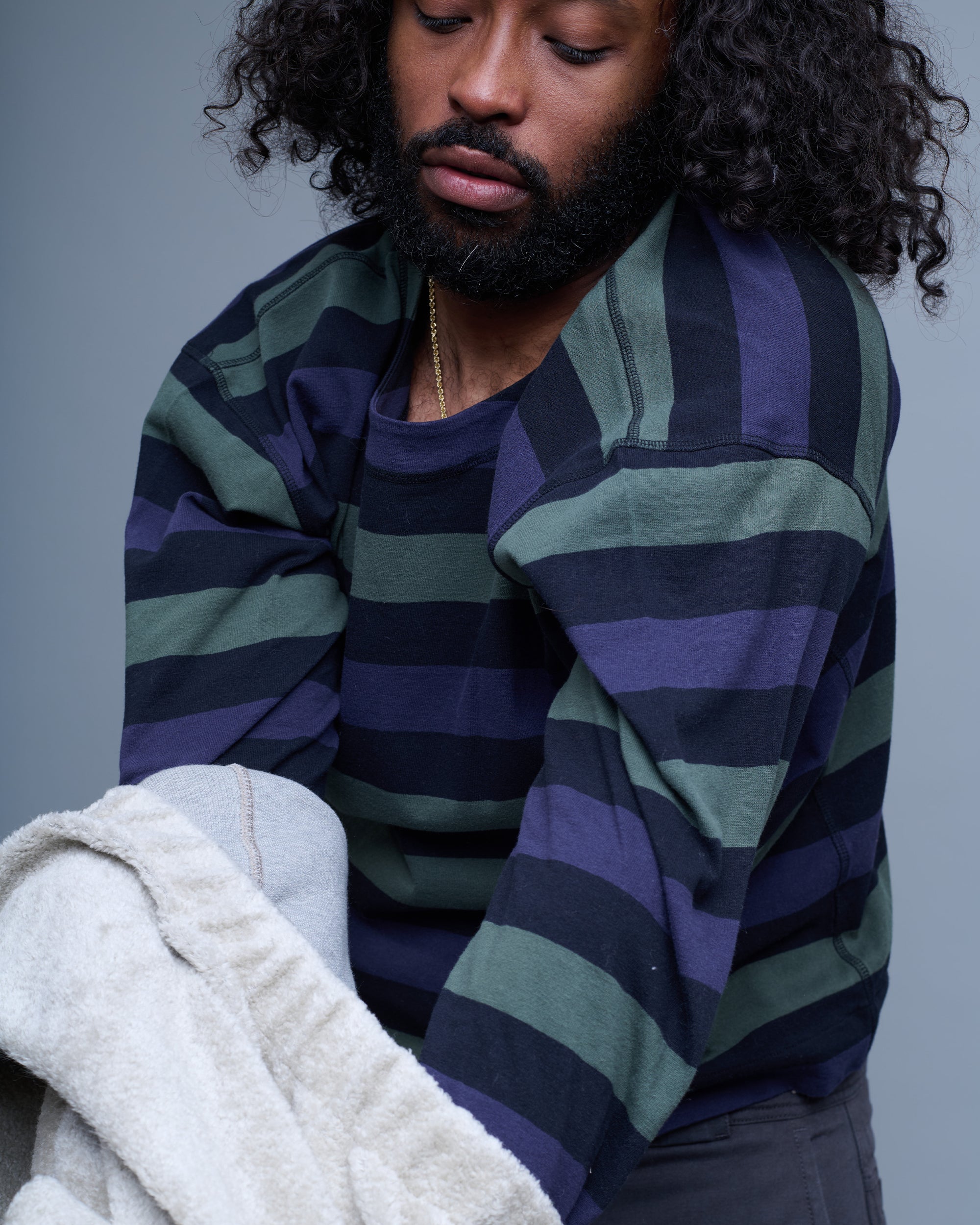 Striped Crew Neck Matelot