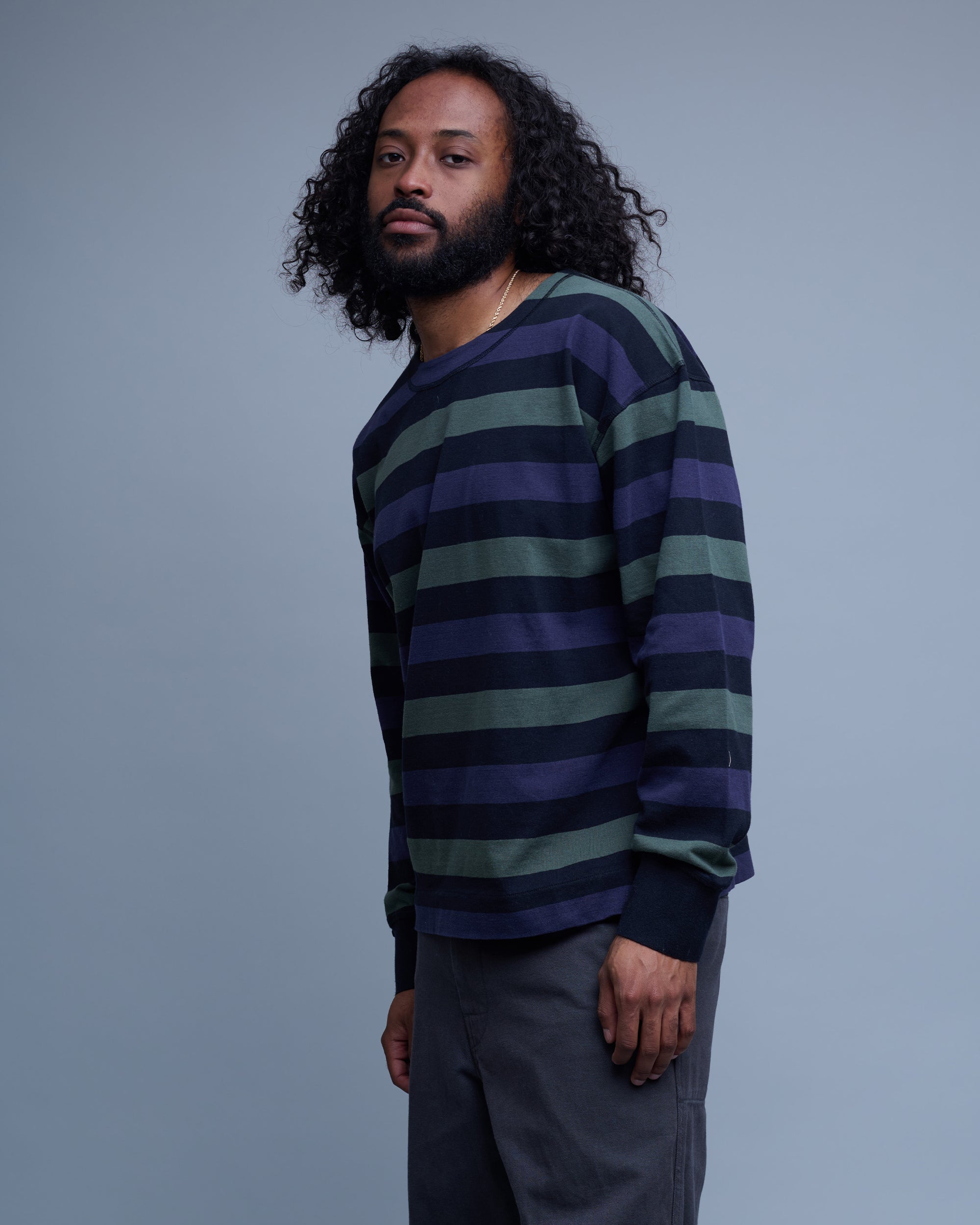 Striped Crew Neck Matelot