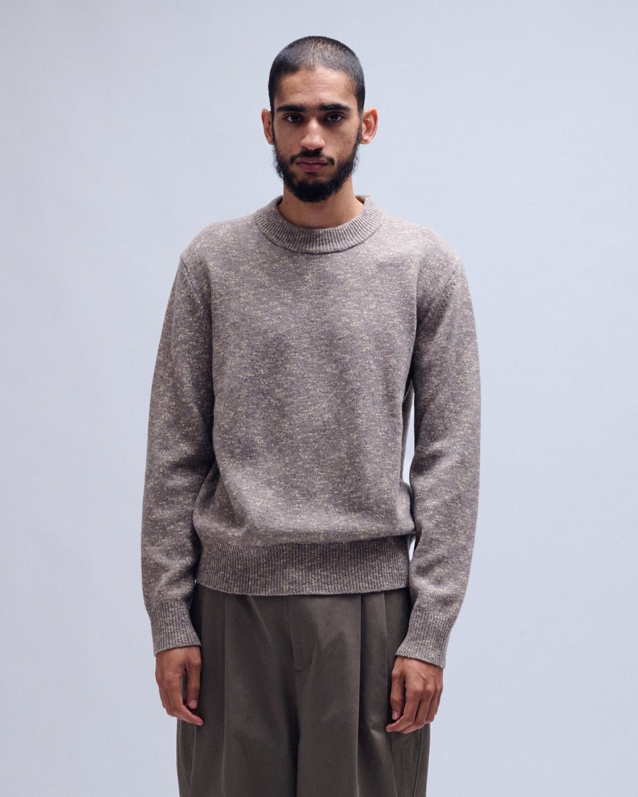 Moon Donegal Wool Sweater