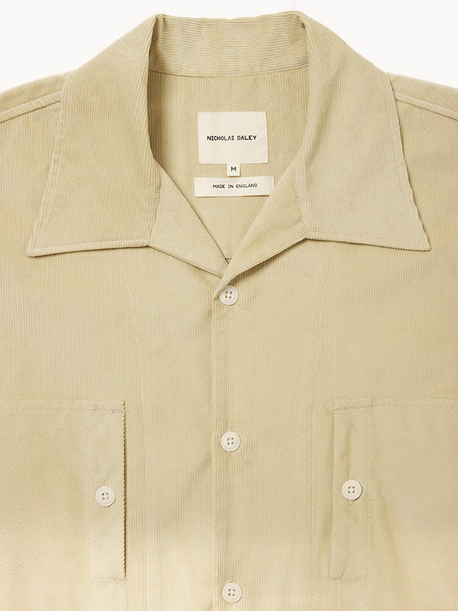 Classic Two Pocket Corduroy Shirt