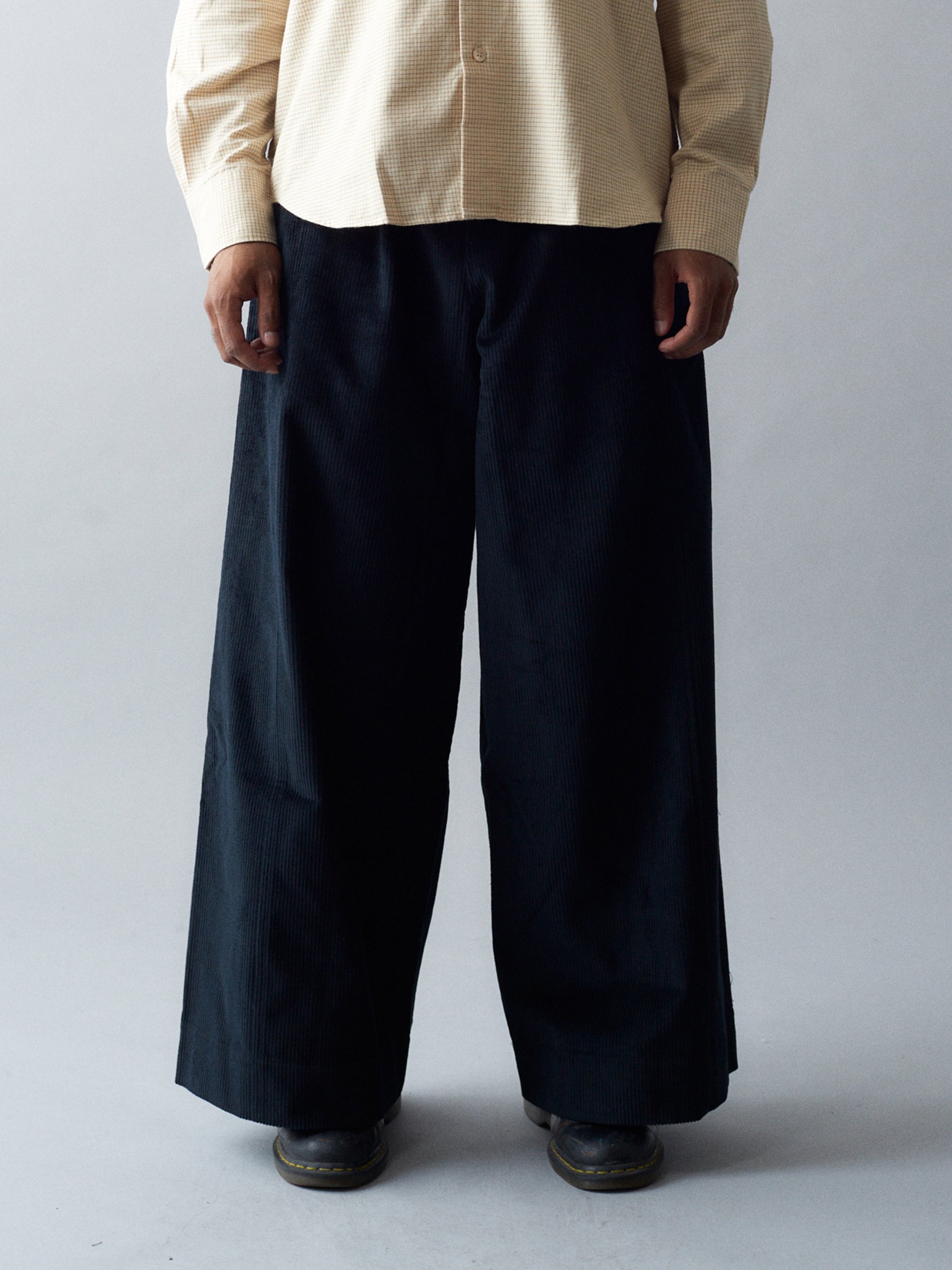 Corduroy Wide Leg Trousers