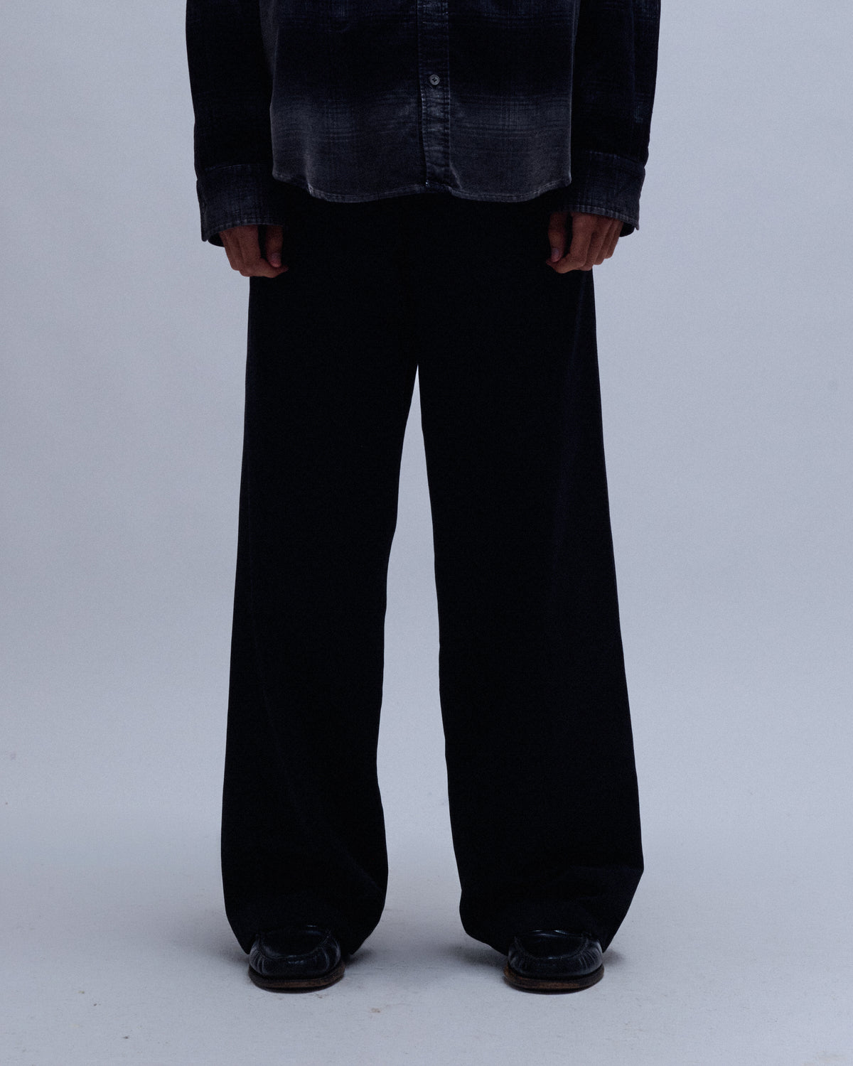 Ottoman Cotton Blend Belt Trouser