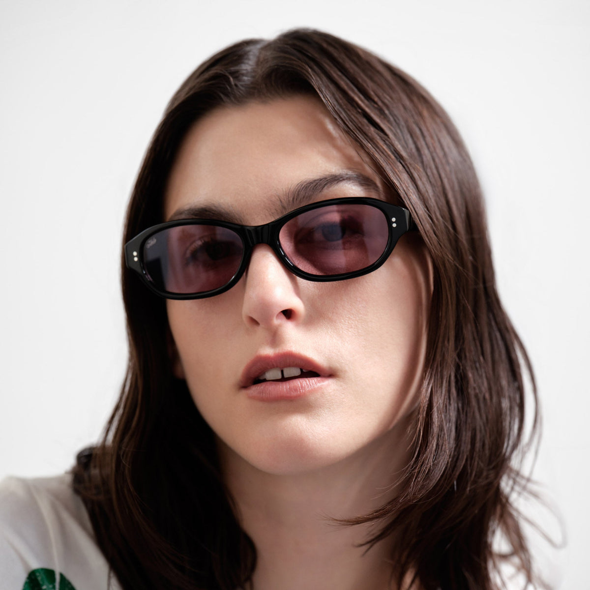 AKILA Rey sunglasses in Black / Dk Mauve