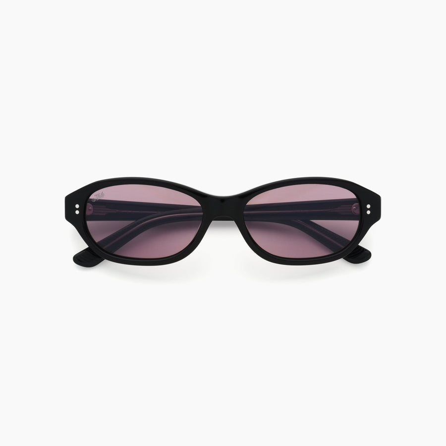 AKILA Rey sunglasses in Black / Dk Mauve