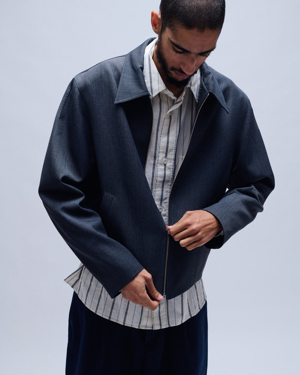 Rowan Wool Blend Tailored Jacket