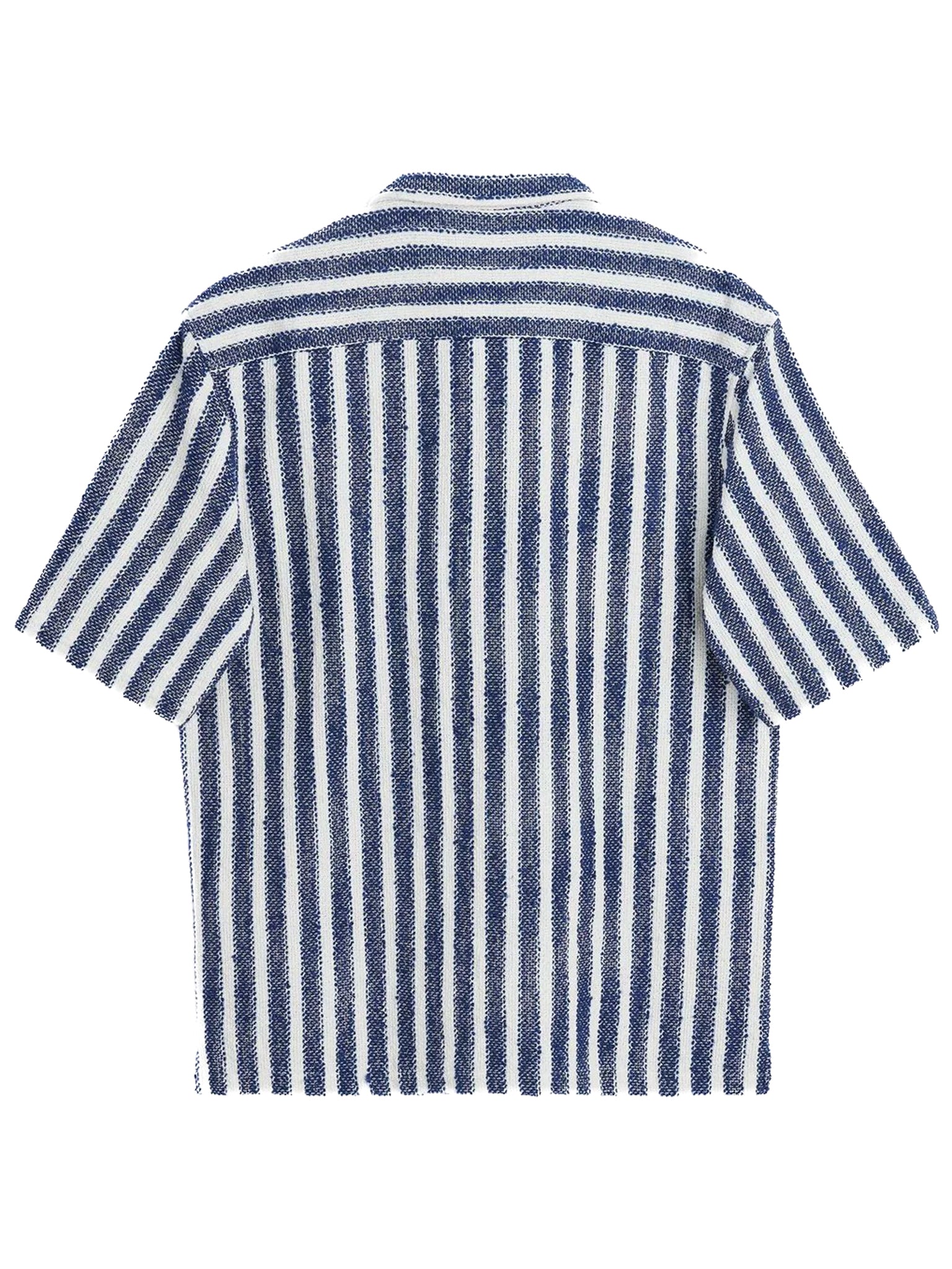Spacey Cotton Linen Striped Shirt