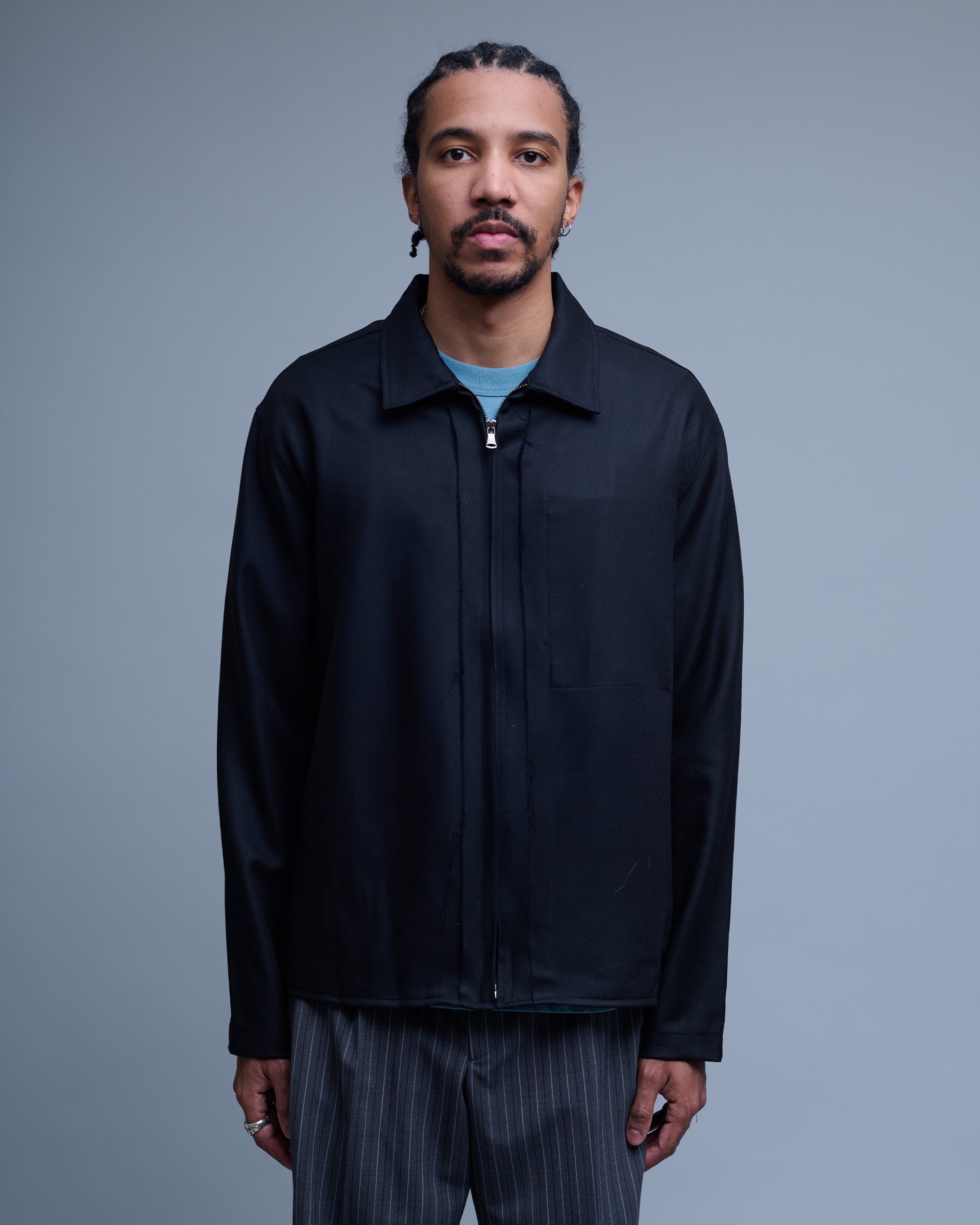 Shin Wool Overshirt