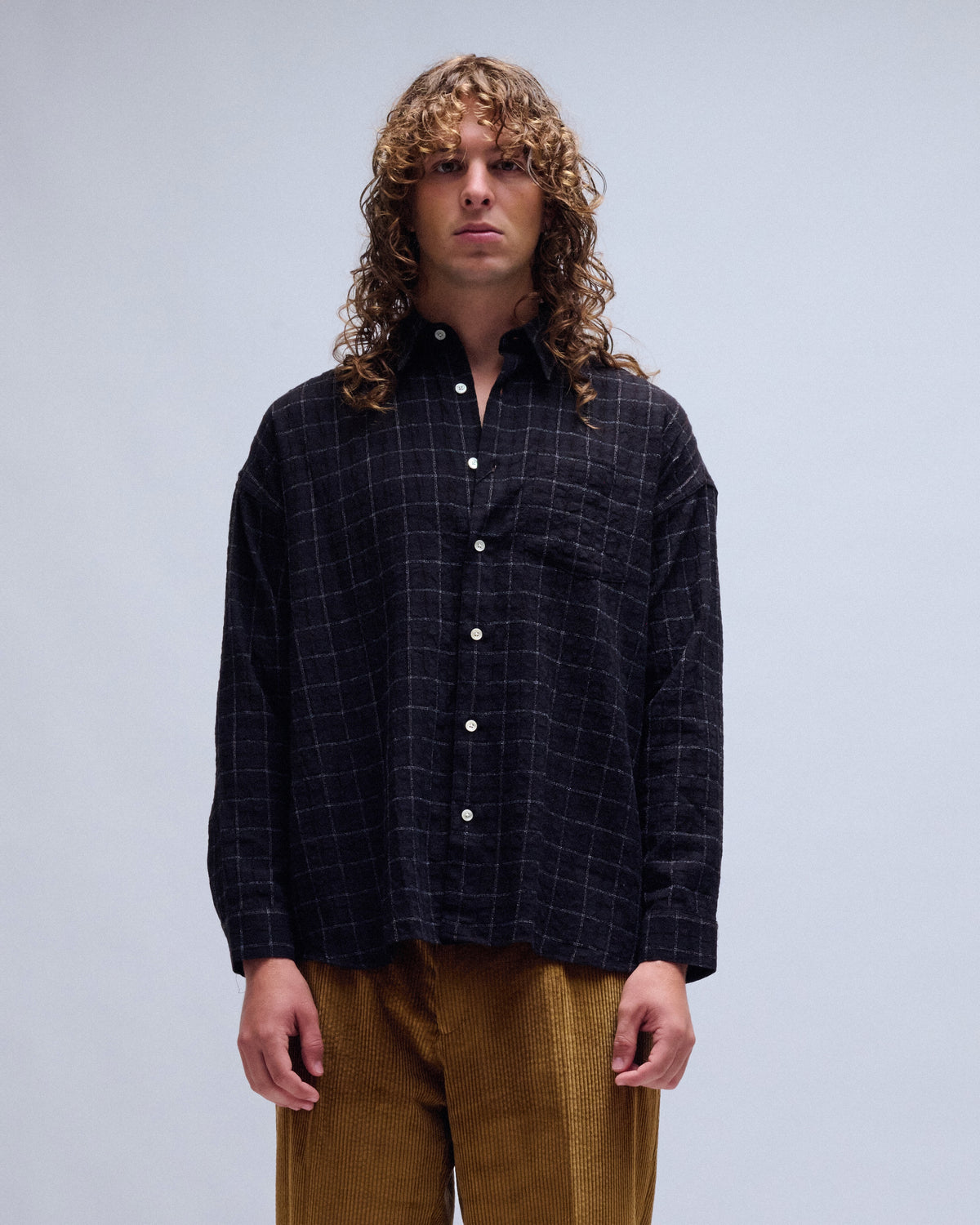 Stable Jacquard Check Shirt