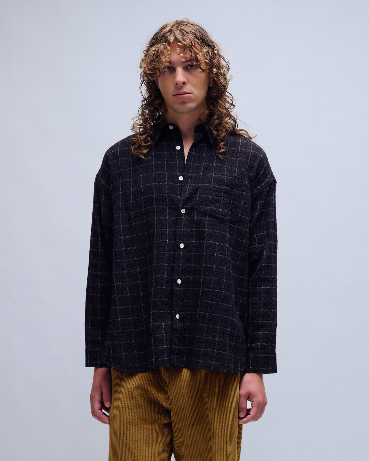 Stable Jacquard Check Shirt