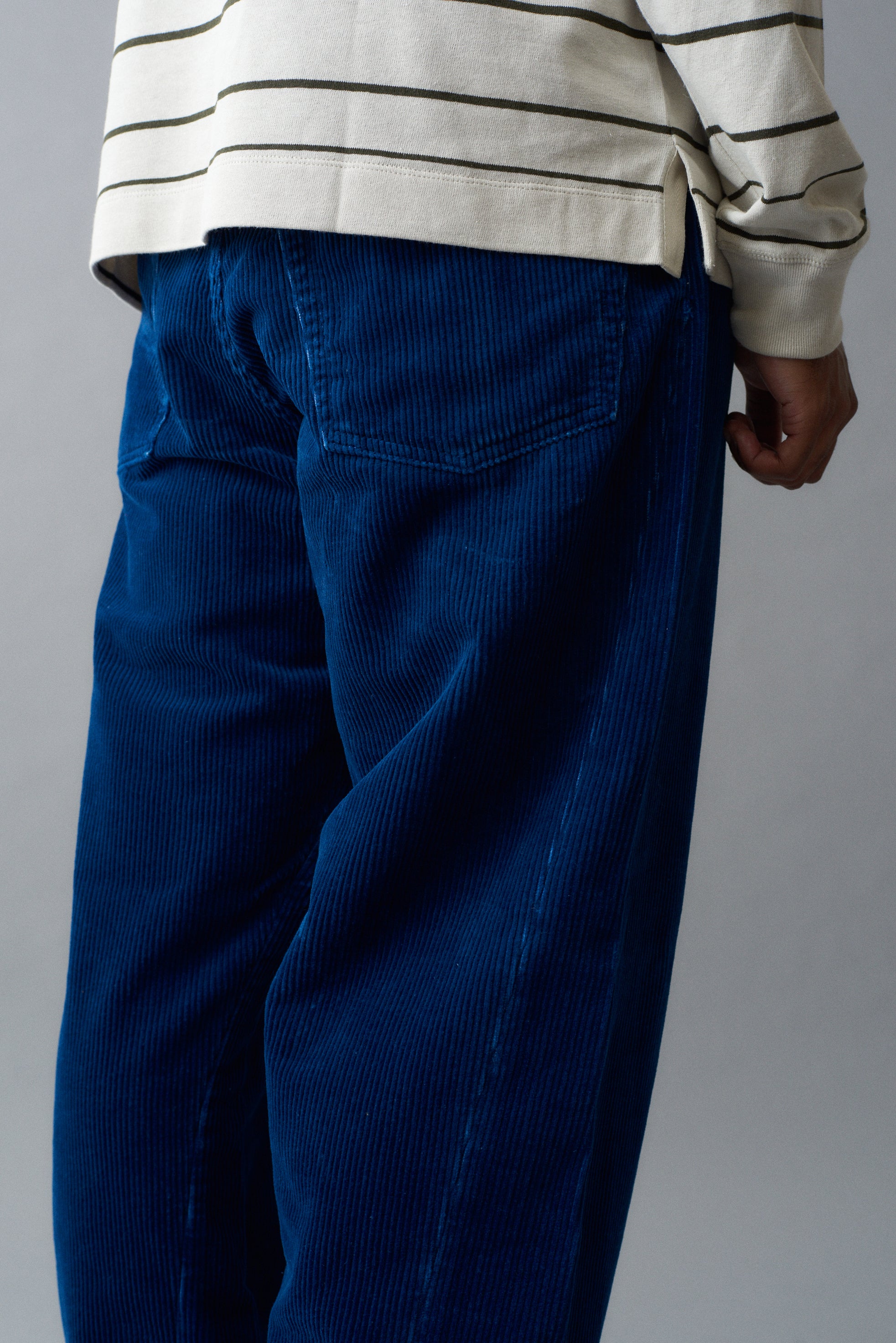 Wide Twist Corduroy Pants