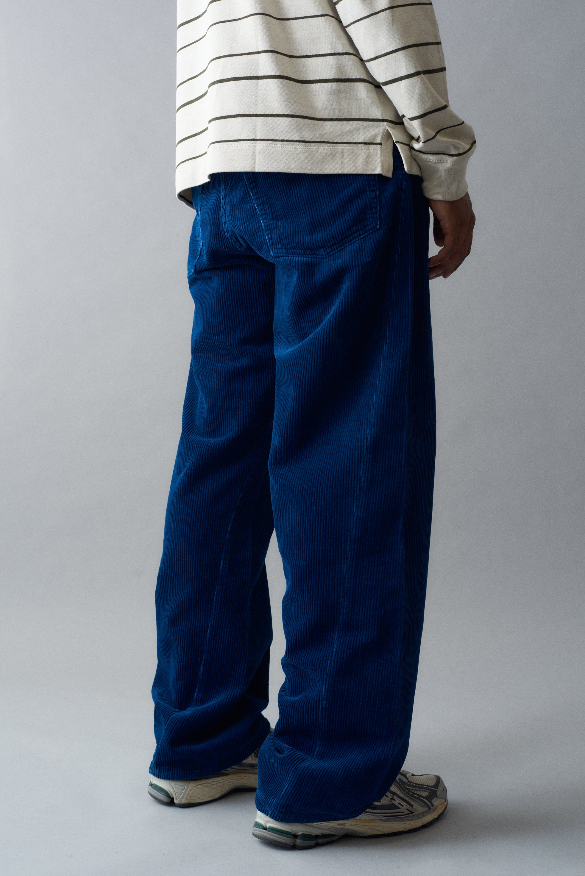 Wide Twist Corduroy Pants