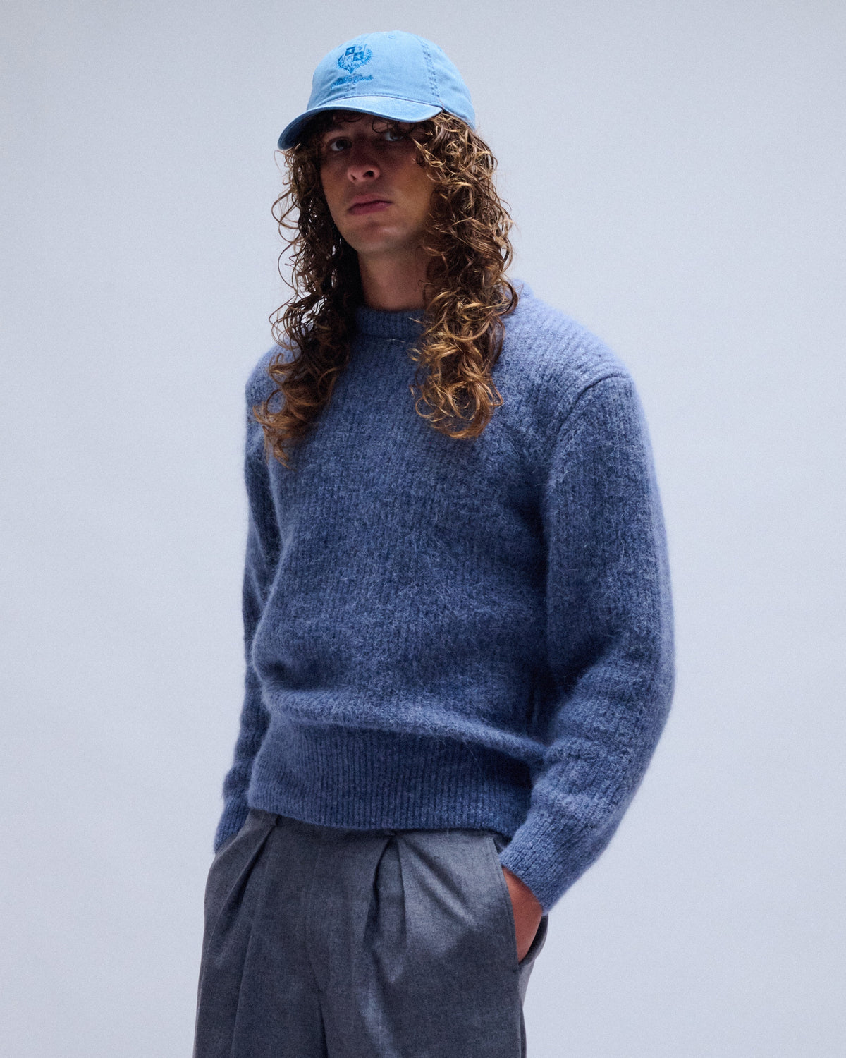 Tricot Superfine Alpaca Round Neck Sweater