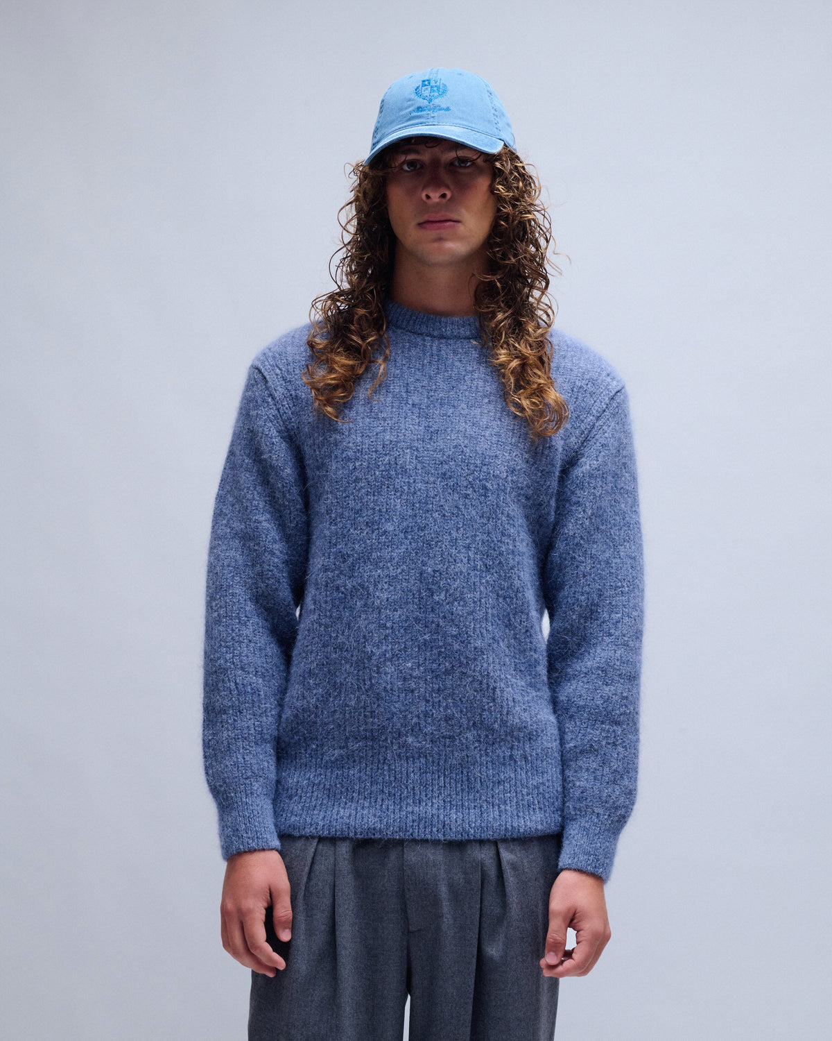Tricot Superfine Alpaca Round Neck Sweater