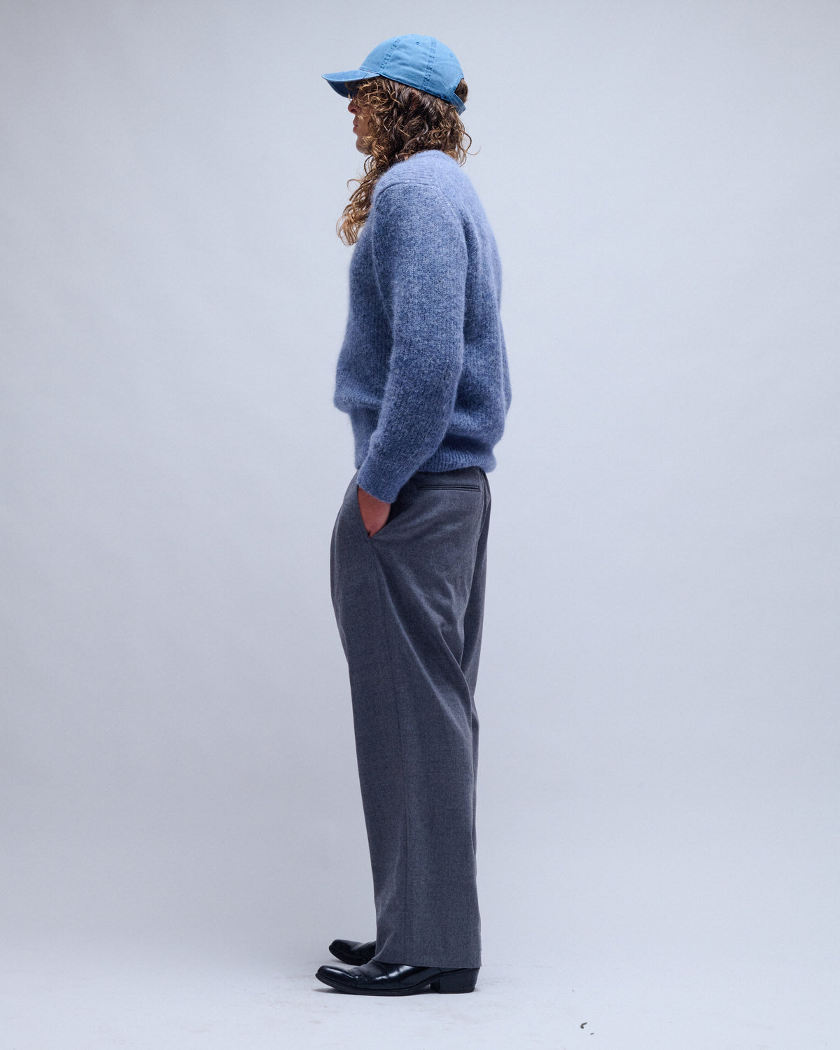 Tricot Superfine Alpaca Round Neck Sweater