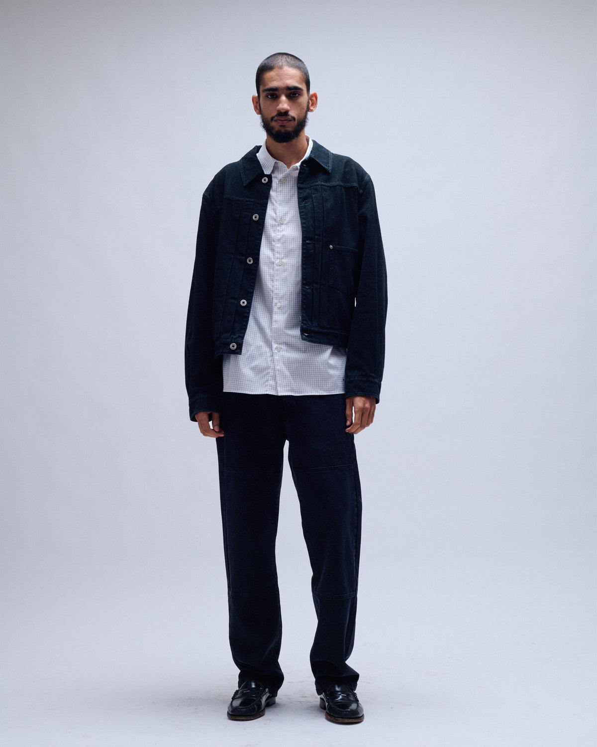Type 1 Rustic Washed Cotton Trucker Jacket