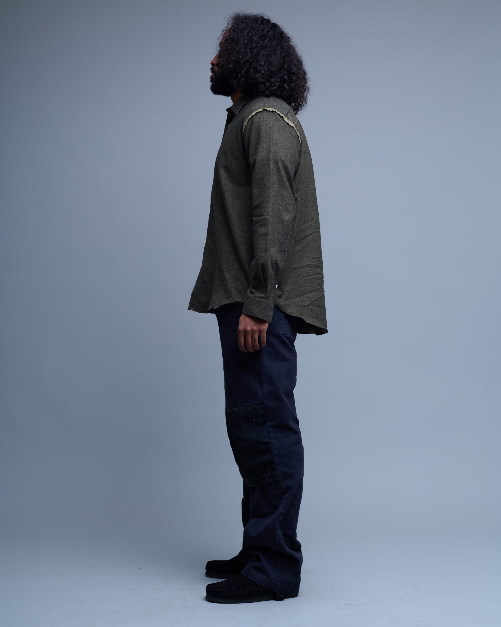 Zerin Cotton Fringe Shirt