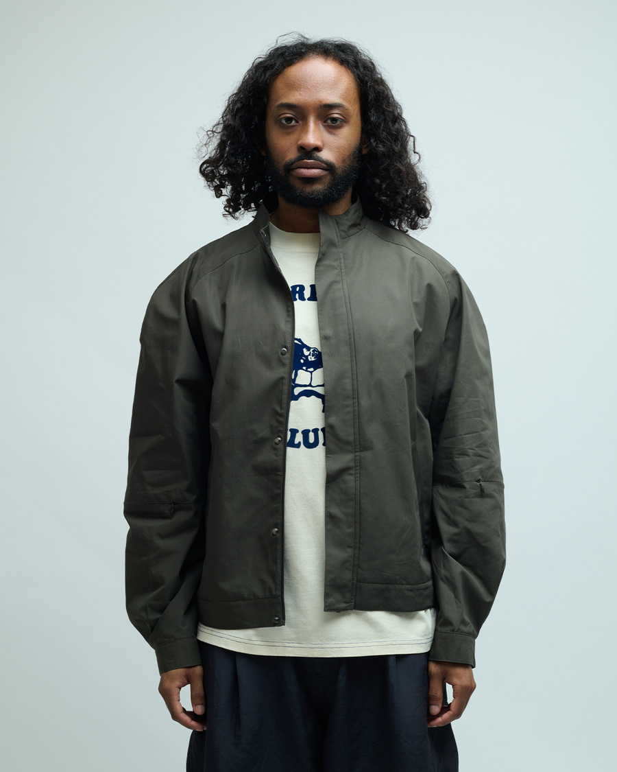 Raglan Cotton Zip Jumper