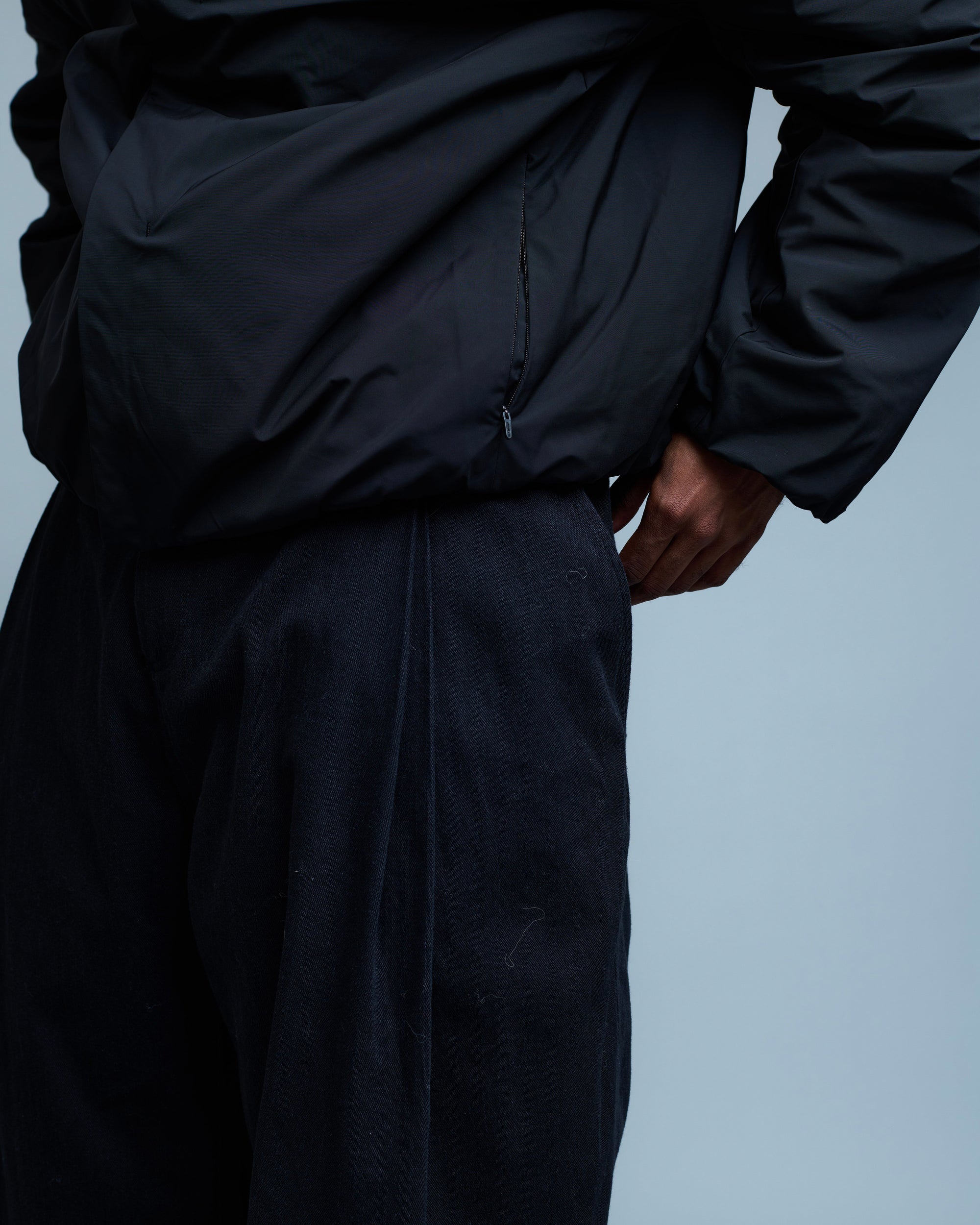 Taffeta Padded Raglan Jumper