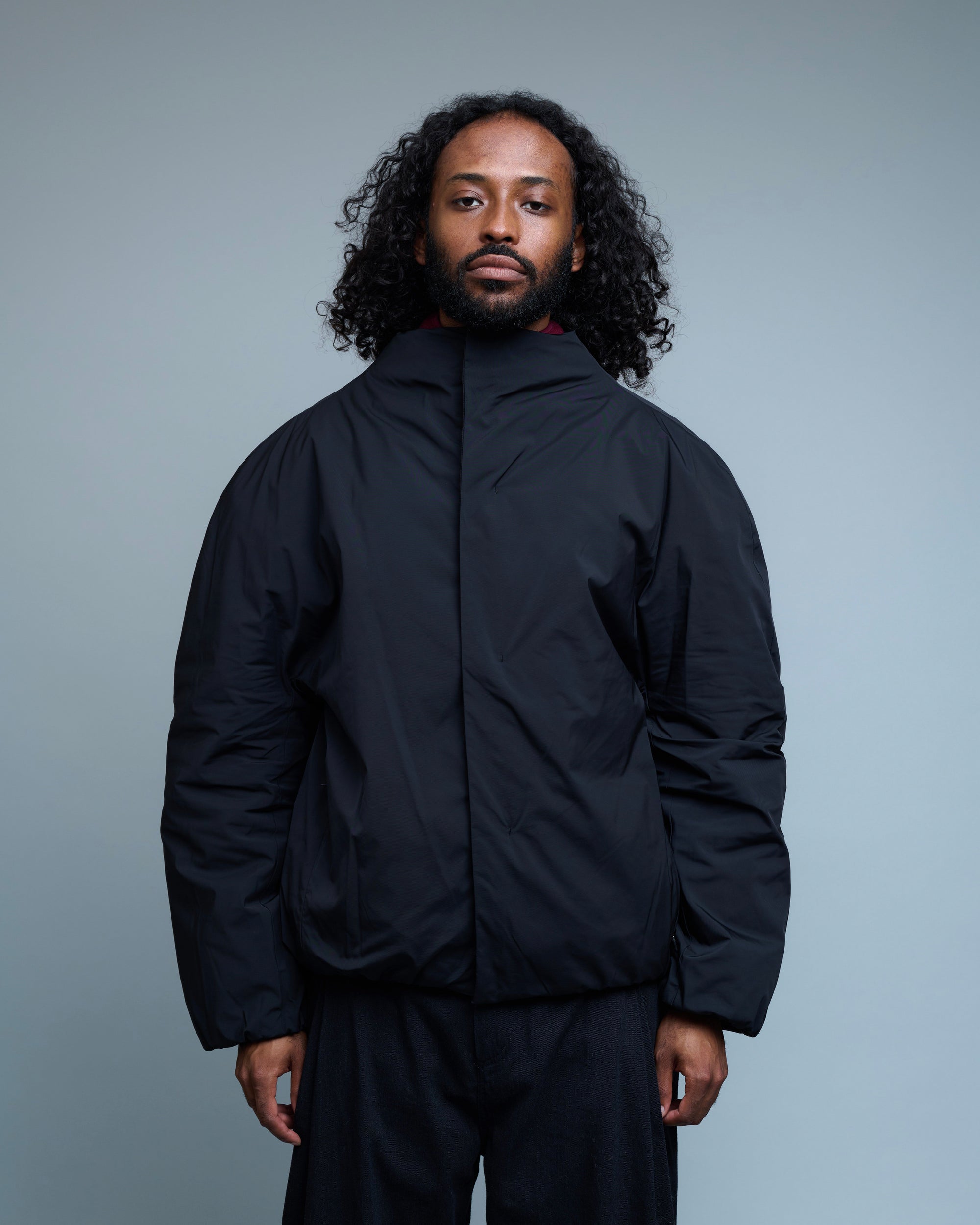 Taffeta Padded Raglan Jumper
