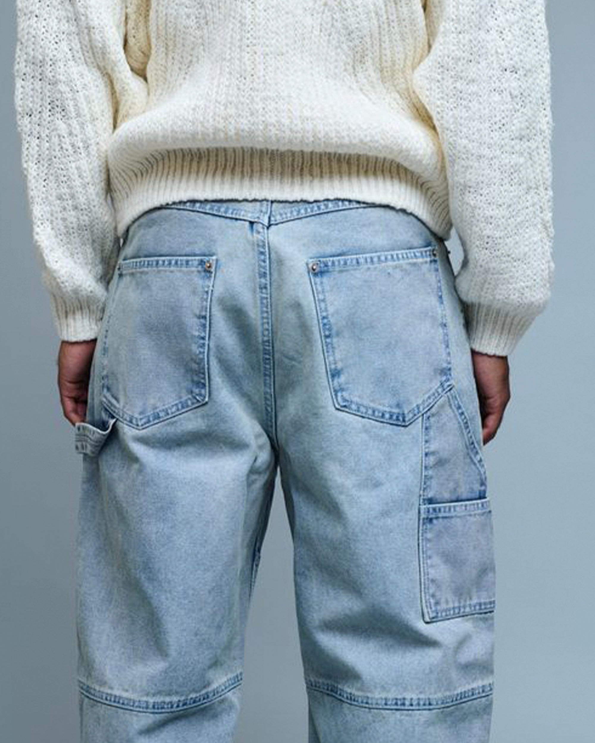 Oxford Washing Double Knee Pants