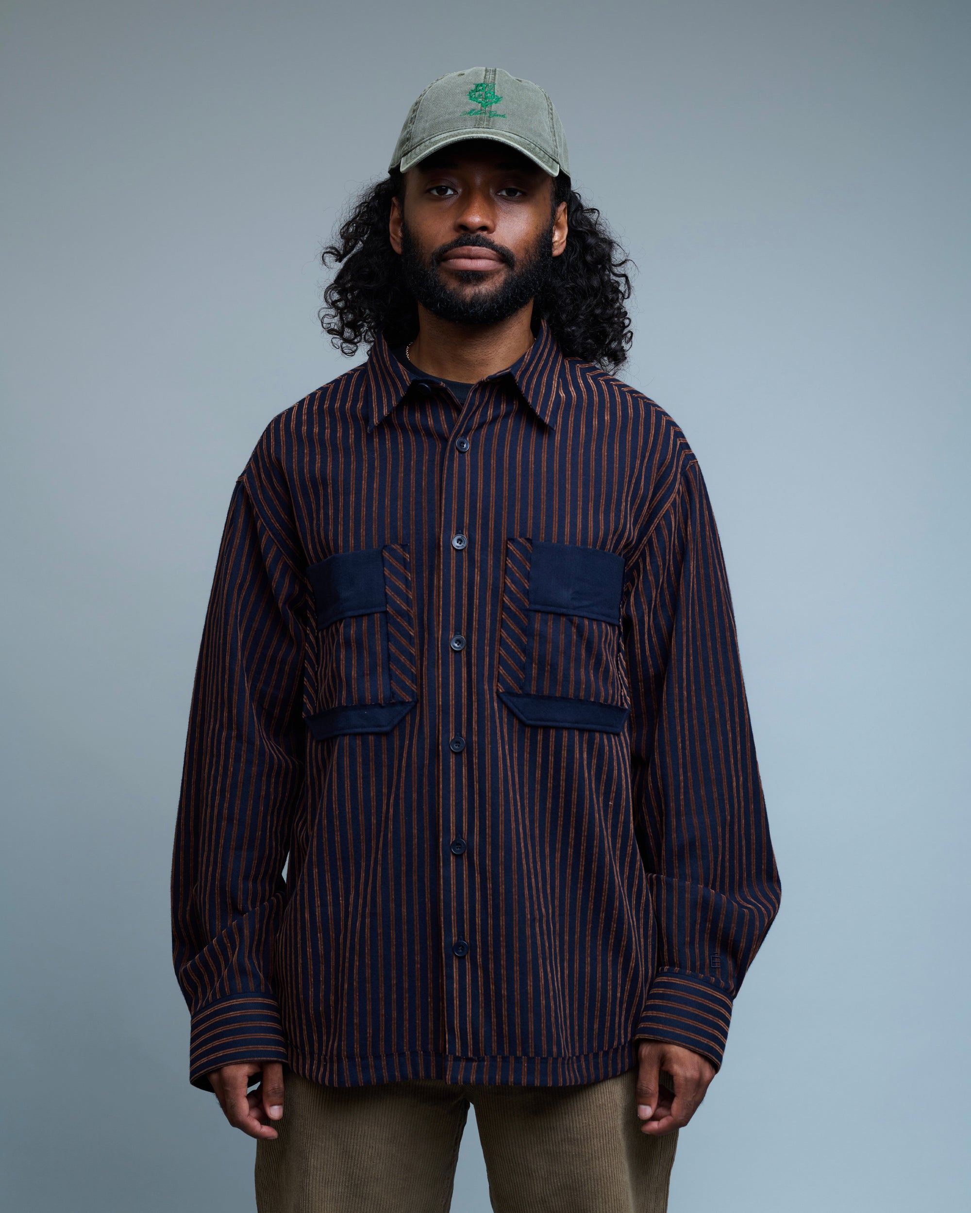 Drift Striped Flannel Shirt