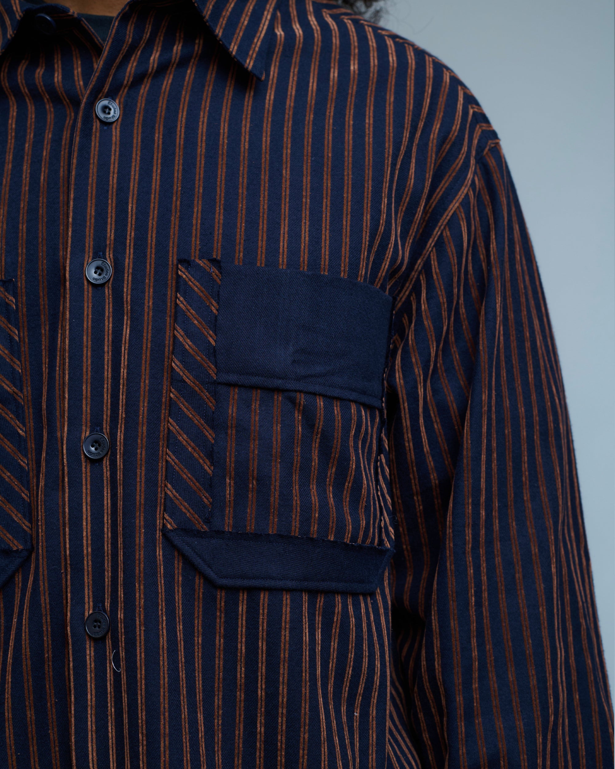 Drift Striped Flannel Shirt