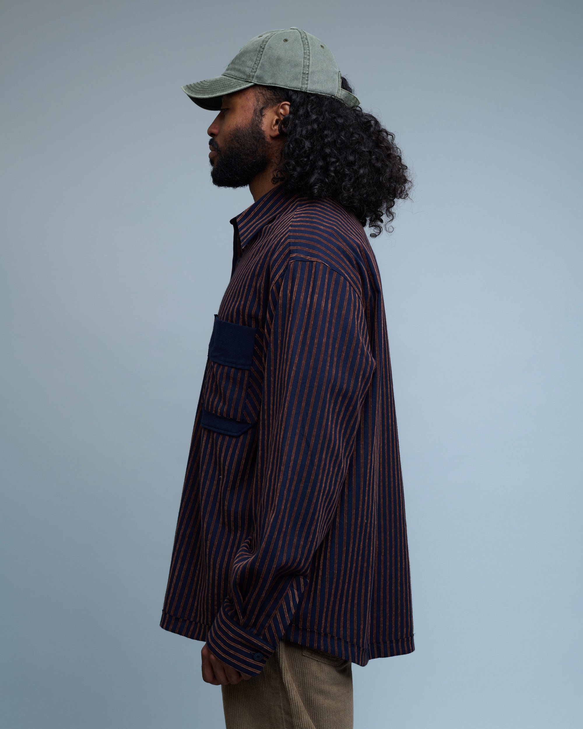 Drift Striped Flannel Shirt