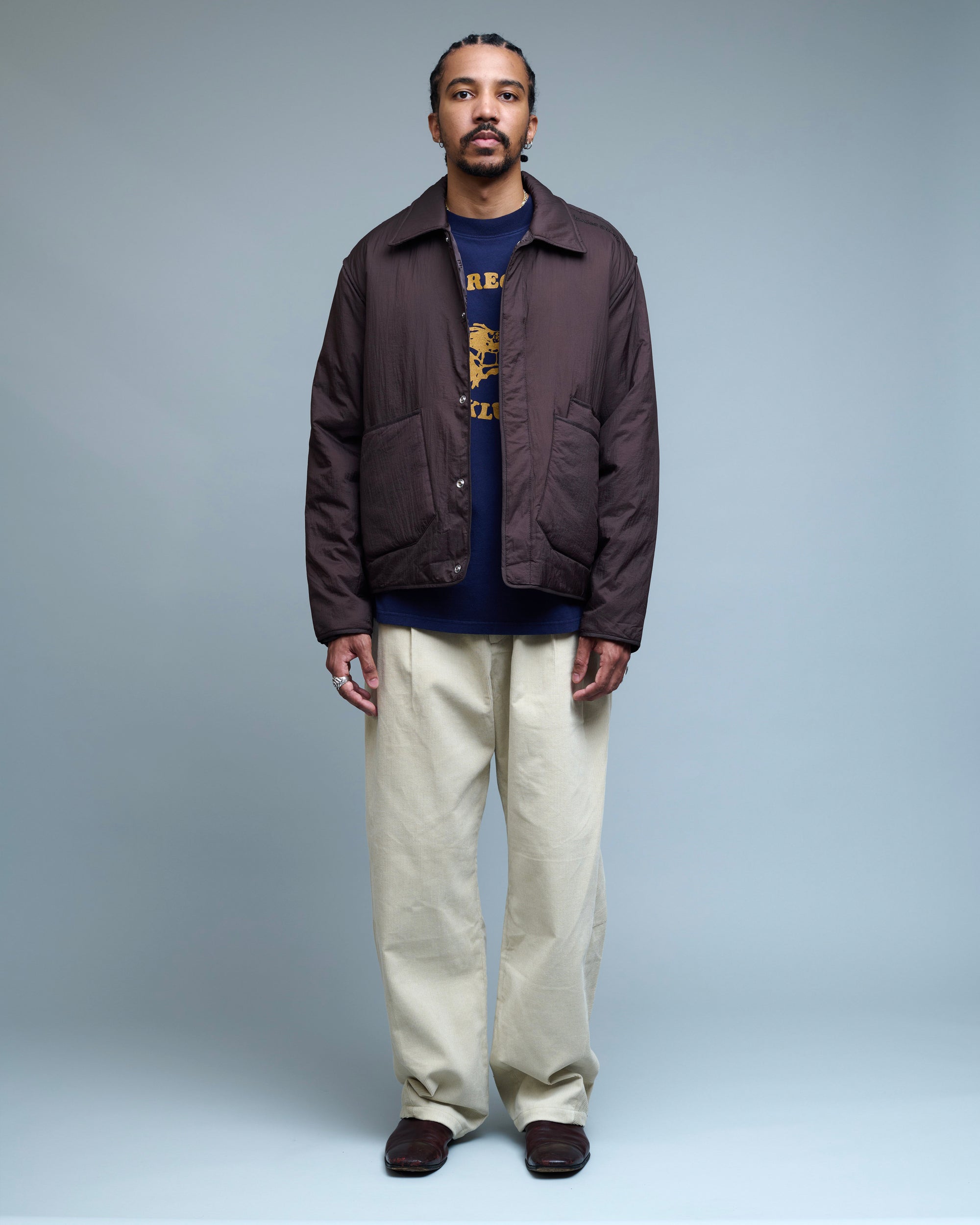 New Padded Snap Jacket