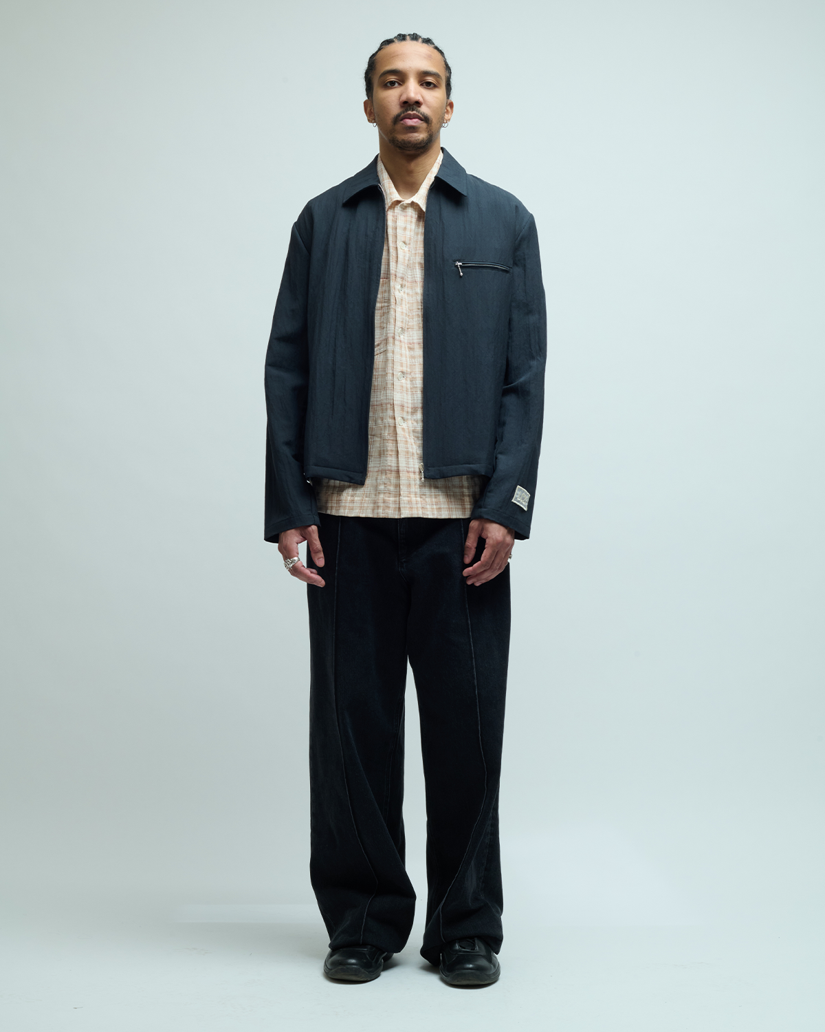 Zip Pocket Overshirt
